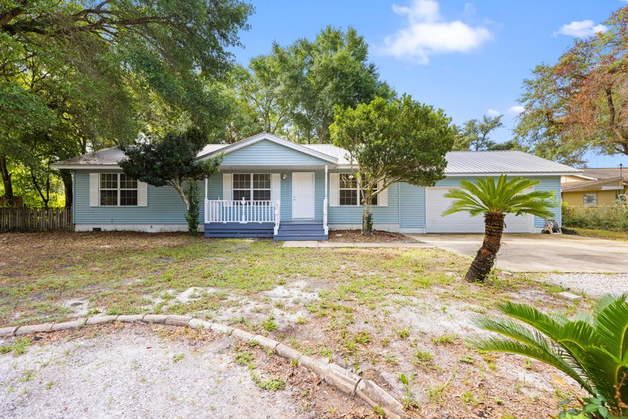 Live the beach lifestyle in this completely remodeled 3 bedroom, 2 bathroom home located in the heart of Destin, Florida. Offering 2,096 square feet of thoughtfully updated living space, this charming coastal home combines comfort, style, and convenience.Inside, you'll find an open floor plan featuring modern finishes, stainless steel appliances, and abundant natural light throughout. The spacious kitchen flows into a cozy living area, perfect for relaxing after a day on the water. Each bedroom offers comfort and privacy, while both bathrooms have been tastefully upgraded.This home also includes a garage, adding extra storage and protection for your vehicle or beach gear. Outside, enjoy all that Destin has to offerless than a mile to the Emerald Grande, HarborWalk Village, and world-class dining and entertainment. Captain Leonard Destin Park is just a half-mile away, providing a serene spot for sunsets, dolphin watching, fishing, or launching a paddleboard.

*Background, credit checks 
*Pet friendly with owner approval - fee