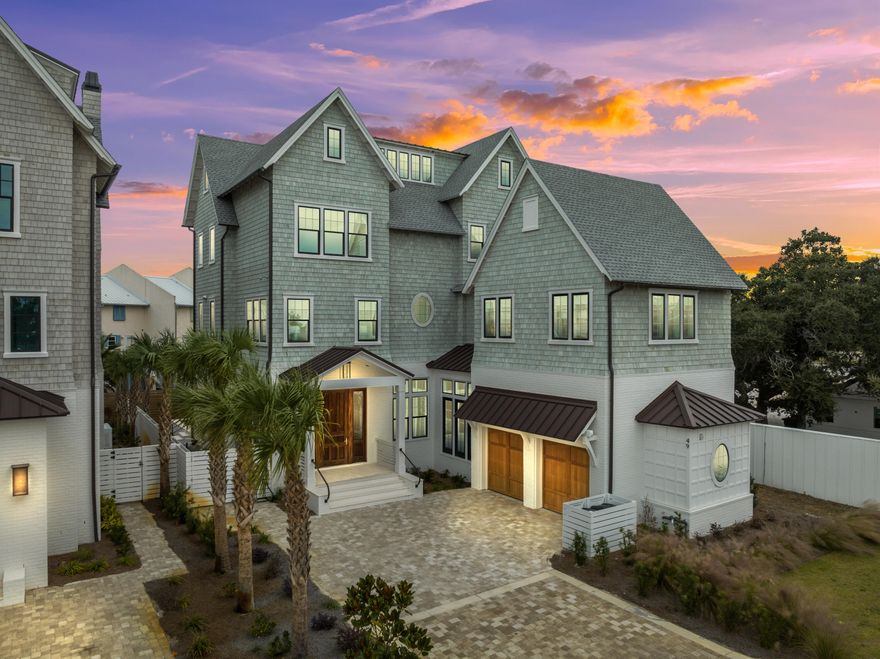 Welcome to your dream coastal retreat in the heart of Inlet Beach, FL at 49 Grand Inlet Ct! This newly constructed home offers the epitome of luxury beachside living, perfectly blending Nantucket design with breathtaking Gulf views.Step inside and be greeted by features that seamlessly connects the spacious living area, gourmet kitchen, and dining space, all bathed in natural light streaming through large windows. The interiors boast high-end finishes, including hardwood floors, designer fixtures, and custom cabinetry.Indulge in the panoramic vistas of the Gulf of Mexico from both the interior and the expansive outdoor living spaces. Whether you're sipping your morning coffee on the covered balcony or hosting a sunset soiree on the rooftop terrace, the coastal scenery is your constant companion.

The outdoor experience is elevated with a private pool, perfect for a refreshing dip or simply basking in the Florida sun. Entertain guests in style with ample deck space, where you can set up lounge chairs, outdoor seating, and even a dining area.

Retreat to the luxurious master suite with its own private balcony access and en-suite bathroom featuring modern fixtures, a soaking tub, and a walk-in shower. Additional guest bedrooms provide comfort and privacy for family and friends.

Located in the highly sought-after Inlet Beach area, you're just moments away from pristine sandy shores, boutique shops, and renowned dining establishments. This home offers not only a residence but a lifestyle, where every day is a vacation. Don't miss the opportunity to own a slice of paradise with this exquisite Gulf-view home in Inlet Beach, FL.  

A credit to cover the Watersound Beach Club initiation fee is being offered with home to buyer creating a compelling opportunity for investors, part-time, and full-time residents alike.