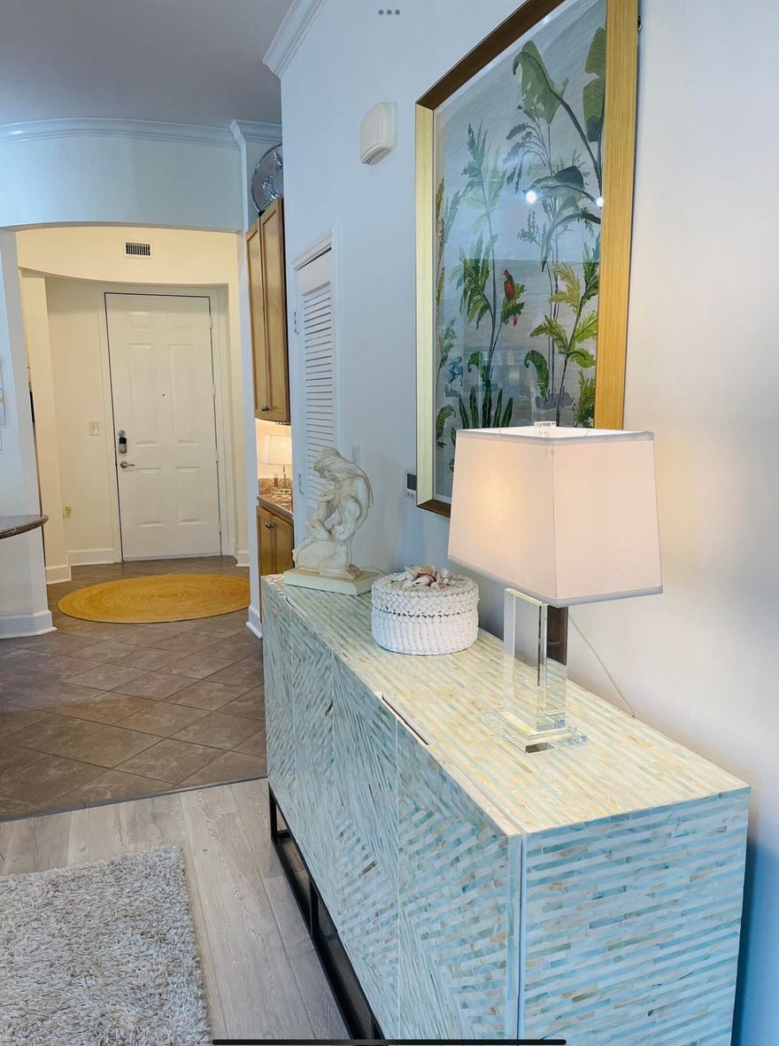 'CURRENTLY UNDER CONTRACT, SELLER WILL CONSIDER BACKUP OFFERS  Awesome luxury living at Island Reserve where there is always something to do. Balcony is is over looking gardens and one of the largest, most beautiful pools waterfall pools. Gated Community Clubhouse & Recreational Facilities, the 1 Acre Resort Style Lagoon Pool with Rock Waterfall hasInteractive Fountain, Natural Ponds with Water Features Serene Courtyard Fountains, State-of-the-Art Fitness Facility,Indoor Basketball, Volleyball, Aerobic Court,Billiard & Game Room Media Center with 100'' Theater Screen,Parking Garage with Direct Access to Each Floor. Conveniently Located Near Shopping, Restaurants & the Beach!