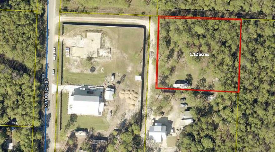 Large over 1 acre vacant lot partially cleared with 33' easement in place for access. Build your dream home off secluded North Church St in Santa Rosa Beach! Quiet wooded area with lots of natural foliage, just 5 minutes to public boat launch at Cessna Landing and just 10 minutes to Ed Walline public beach access on popular 30A! Centrally located in Santa Rosa Beach to all the shopping, dining, and schools! Call today for more information!