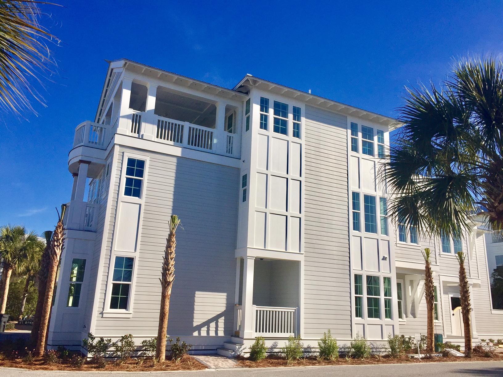 Villa by the Sea invites families to relax in coastal luxury while enjoying the amenities of Seacrest, one of 30A's exclusive beach communities. With over $130K in rental projections, this brand new retreat is presented by BetterBuilt of NW Florida and features 5 bedrooms, 5 full bathrooms and 2 half bathrooms. Families traveling together will appreciate two master bedrooms and open gathering areas for game nights, movies and outdoor entertainment. The third floor deck invites you to enjoy sweeping views of the Gulf of Mexico and remarkable sunsets. Exquisitely designed, all 3,899 finished sq. feet blend luxury with coastal living, featuring beautiful tile flooring, unique accents, marble and quartz counters, decorative lighting, a natural gas fireplace and Kitchen Aid appliances.