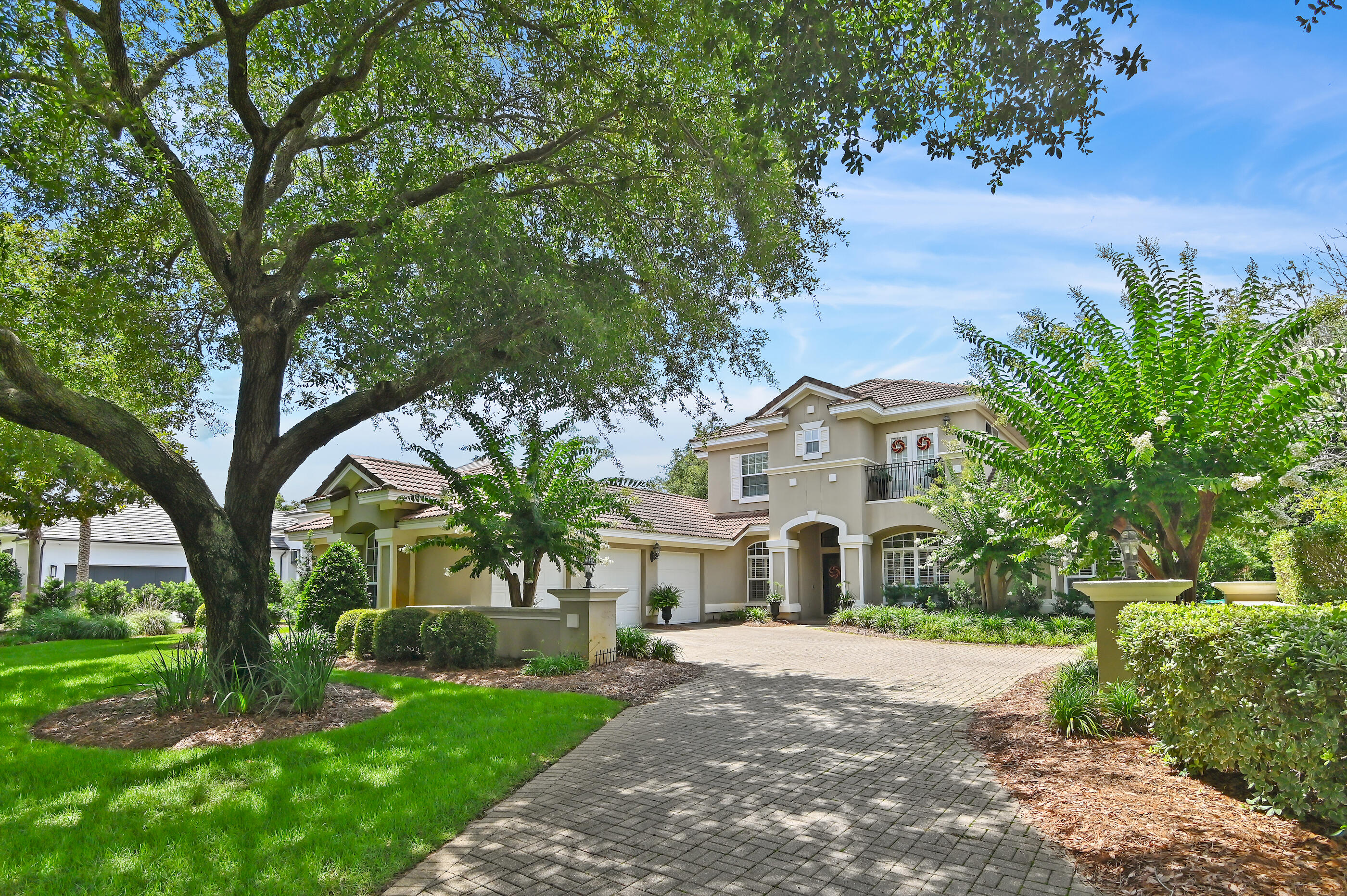 One of the best values in beautiful gated Golf course community of Kelly Plantation in Destin. This stunning home is located on an oversized and well landscaped lot that provides privacy and fantastic outdoor lining space with a screen covered large saltwater pool and outdoor living area. Features of the home include, open floor plan, Large Kitchen with updated appliances, large master with on suite, home office, enclosed sunroom, upstairs living space with outdoor porch, oversized three car garage with work area and air conditioned, and so much more. If you are considering Kelly Planation as a home, you should view this property. Amenities in Kelly Planation are the finest in the area including; Tennis and pickle ball courts, golf course, several parks, walking paths, gym, and more.