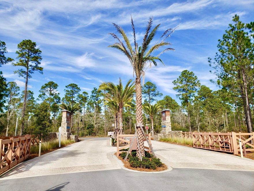 LOWEST PRICED LOT IN NEIGHBORHOOD! If you've not visited the Bear Creek community in booming Freeport recently, there is a lot going on! Developer is well underway with this 2nd phase bringing 100 more lots, an Olympic size pool, a dog park & a waterfront community park. This great corner lot sits just across from the current resort pool and near the main entrance, for convenient access in and out of this beautiful community, to jump right on Hwy 331. Great central location to Santa Rosa Beach, 30A & the South beaches or up Hwy 20 to Panama City East or Destin, Niceville or Ft Walton to the West. There is already pickle ball, tennis courts, playground, basketball in the community & boat launch & fishing pier near by. Grab up this affordable lot before more amenities go in & prices go up!