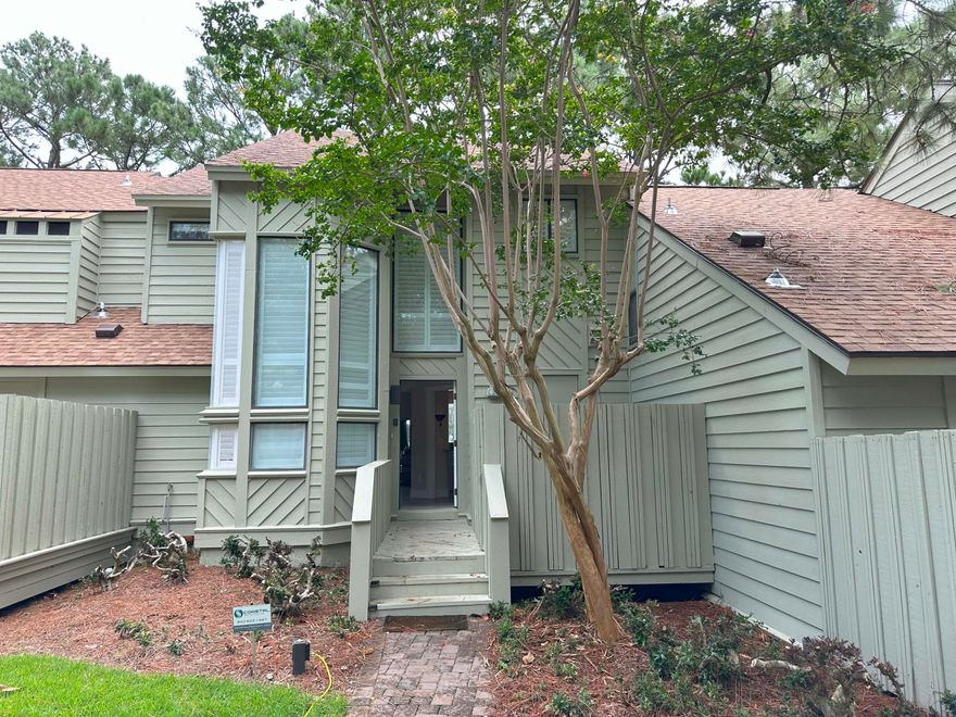 New Roof December 2023!! This adorable townhome is ready for new buyers to use as their second home or already has rentals booked for the buyer that wants to rent too.   NOTE: A free 'Ready To Rent' package will be given to the new buyer also - value $ 5,000.The location is perfect right on the golf course, by the community pool and just a tram ride away from the most beautiful beaches in the world.  Lots of light streams into this townhome both upstairs and downstairs.  The kitchen and baths have been updated and it was professionally decorated.  There are 2 bedrooms and 2 and a half baths plus a great deck where you can watch the sunset every night.  It is a super place to have your morning coffee and end your day with a sunset cook out.  Please call to arrange your showing ASAP.