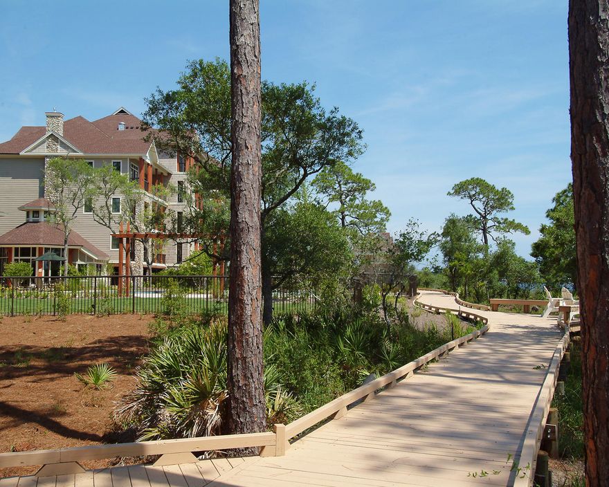 Entered for Comp purposes only. Wild Heron is situated along the shores of Florida's largest coastal dune lake; under canopies of beautiful old oaks is a place of privacy and quiet comfort offering extravagant view of Lake Powell and three of the most picturesque Shark's Tooth fairways. This unique Coastal Craftsman community, best described as a sanctuary, offers all the world-class amenities you could ever need including Shark's Tooth Golf Club, Har-Tru Hydrocourt Tennis Courts, a lakeside grill and fire pit, community swimming pool, fitness center, boardwalks, trails and parks. The Boathouse at Prospect Point includes a dock for access to Lake Powell and is well stocked with kayaks and canoes for residents' use.