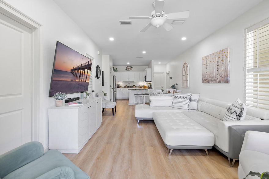This gorgeous remodeled, semi-furnished 2-bedroom, 2-bath condo is located on the second floor in the highly desirable Topsail Village community--offering the perfect blend of comfort, style, and location without the 30A price tag.Inside, you'll find an open-concept layout with new appliances, refinished cabinets, high-end window plantation shutters, frameless glass showers, and updated flooring throughout. The spacious kitchen flows into a bright, inviting living area--ideal for relaxing after a long day at the beach.Topsail Village's unique layout makes this an excellent choice for a primary residence, second home, or a strong investment opportunity with potential for both short- and long-term rental income. Conveniently located by the community pool, this condo offers easy access to the best of beachside living.
Ideally positioned just one mile from Topsail Hill Preserve State Park and the public beach access at the Beach Highlands Gulf walkover, you're also just minutes to the shopping, dining, and natural beauty that Scenic 30A has to offer. The beach is just a short, easy walk away.
Enjoy the laid-back coastal lifestyle of the West End of 30A in a location that gives you everything without the high price.