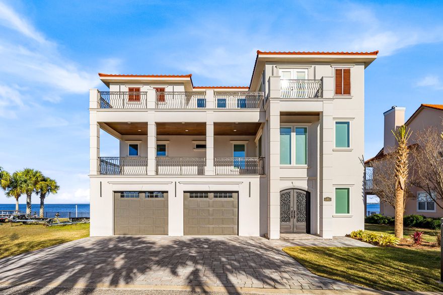 Welcome to the desirable gated community of Palmetto Preserve--home to one of the last remaining waterfront lots in Navarre.This exceptional property offers pristine water clarity, deeded beach access, and a private boat slip--a rare privilege, as not every home in the community has one. Build your dream home and enjoy immediate access to the water from day one.Located in East Navarre, Palmetto Lake Preserve is conveniently close to top-rated schools, shopping, and Hurlburt Field Air Force Base, while still offering privacy and tranquility. The low HOA of just $115/month truly delivers value, covering a beautiful gated entrance, underground utilities, well-lit paved roads, a community dock, and meticulously maintained beach access. The lot features approximately 165 feet of total water frontage and spans .39 acres, providing ample space for a luxury custom home. A Geo-Con soil study has already been completed, allowing your builder to review and move forward without delay. In addition, the seller is providing a survey at their expense, along with a potential building floor plan that may be used or customizedvaluable tools to help bring your vision to life.

Nestled in a quiet cul-de-sac, the community is thoughtfully designed with a Y-shaped entrance leading to two cul-de-sacs, creating minimal traffic and a peaceful setting. With only two neighboring waterfront homes, you'll enjoy exceptional privacy.

Spend your days dolphin watching, boating, kayaking, fishing, and soaking up the Florida sunjust minutes from Navarre Beach.

All showings must be accompanied by a REALTOR?? due to gated access.

This is truly one of the finest buildable waterfront lots remaining in Navarrea rare opportunity to secure luxury, lifestyle, and long-term value.
