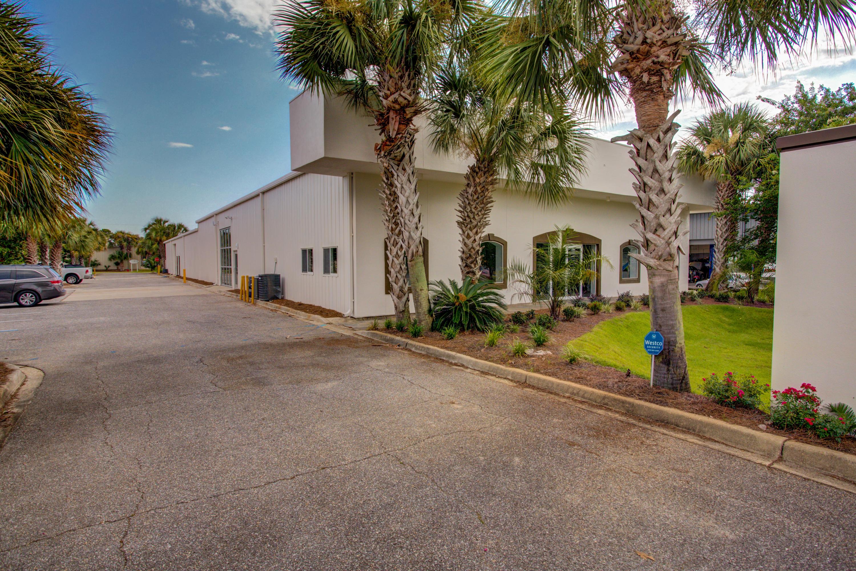 Prime commercial parcel located in Destin, Florida's industrial district, offering fantastic logistical orientation to the area's main vehicle thoroughfares and within a mile to the private airport.The approximate .84-acre site has exceptional ingress and egress, with 120' fronting Airport Road, as well as 120' to the rear on Industrial Park Road, featuring a loading dock.The site is zoned IN (Industrial) through the City of Destin, located in Okaloosa County.Measuring over 12,000+ SF and originally constructed in 2001, the building has undergone a substantial renovation to accommodate its new credit-rated tenant, Xator Corporation, a national security concern involved in global operations. The modernized interior and its layout consists of a main floor and mezzanine level...