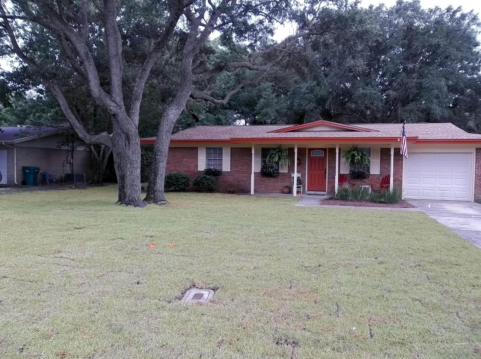 Curb Appeal!! Living space!! Workshop!!Warm and Welcoming Outside and Inside. This Home has been Lovingly Maintained as evidenced by the New Doors, a Roof that is only 18mos old, Ac/heat approx. 4 years old, a New Bosch Dishwasher and Fresh Paint Throughout. The sellers increased the square footage by approx. 400 ft by adding on a lovely family room adjacent to the kitchen. Besides the family room there is a formal living room and an eat-in kitchen, 3 bedrooms, and a bath and a half. Outside you'll find a beautifully landscaped back yard that features a covered patio, and open patio next to the workshop (with power), a yard building, and a fire pit area. Welcome Home!!! (buyer to verify measurements)