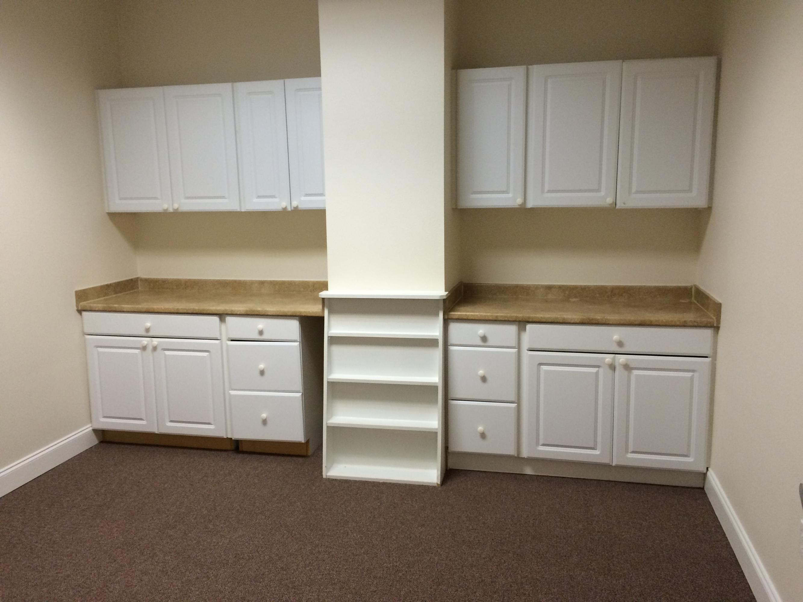 Three offices with a reception area. Located north of HWY 98. New carpet and paint. Great for small sale office call center or an architect office.