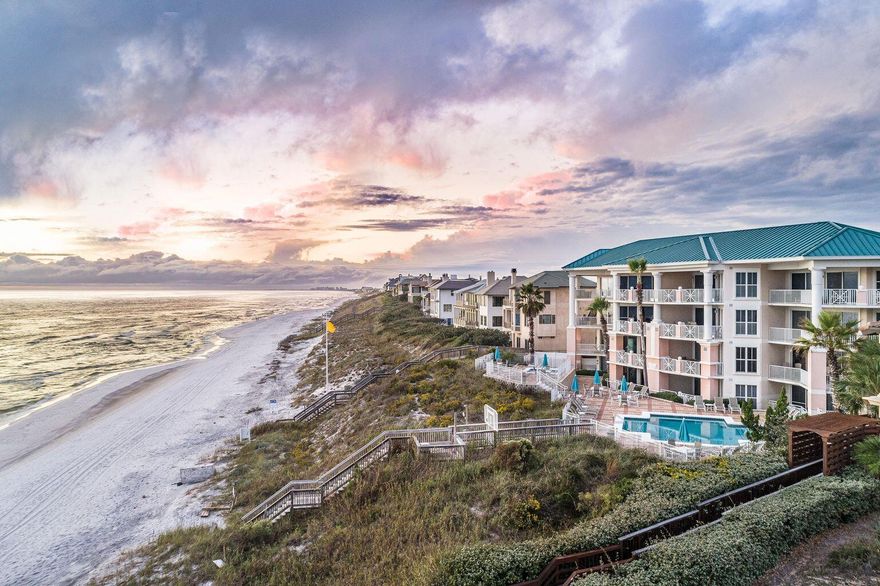 Welcome to the Inn at Blue Mountain; a gulf front property as unique to 30A as the village of Blue Mountain is to the beach.  The Inn is a gated, low density building of only 48 units situated on 21/2 acres with 150ft of PRIVATE, DEEDED BEACH.  Having recently completed a $1.6M renovation, owners and guest enjoy prime amenities including gulf-front pool and hot tub, fitness center complete with state of the art equipment, covered, secured garage parking, separate secured storage units, wireless internet, manned security patrols and more.  Unit 114 is a true gulf front 1st floor unit that opens to a secured patio which is turn opens on to the gulf front pool deck... which makes access to your blender from the hot tub or your pool lounge chair very convenient. With 3 ensuite bedrooms and a bunk room, 114 easily sleeps 10.  The large open floor plan provides plenty of space for everyone.  The unit has been recently refreshed and has rental projections of $130,000 / year.   