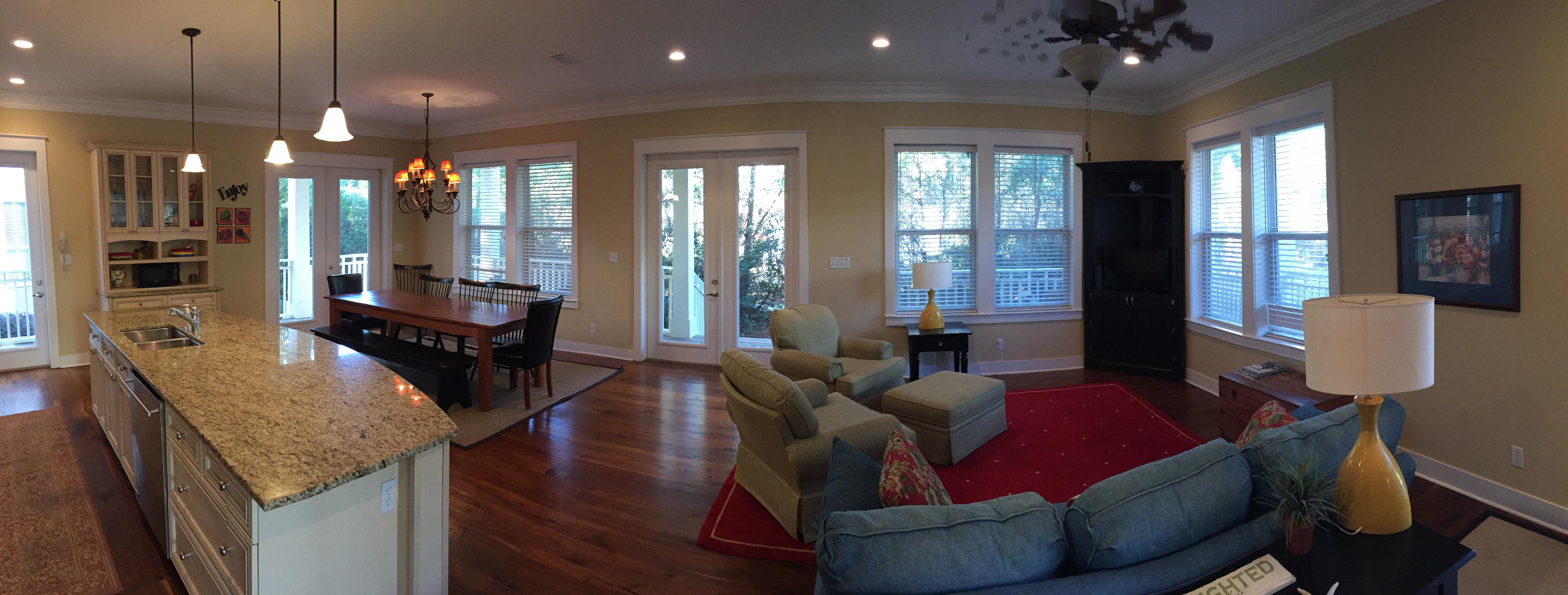 **OFFERED AT $212/SQ. FT.** **OVER $70K GROSS RENTAL INCOME FOR 2013** Featuring THREE master suites, its own pool and over 4,000 square feet, ''Just Add Water'' is truly a special place in Seacrest Beach. The first floor boasts a large, open floor plan surrounding a fantastic, well-equipped kitchen boasting gorgeous Cellini cabinetry, GE Monogram appliances and a large breakfast bar. Cook a fabulous meal on the gas stove while your company enjoys nice conversation in the sitting area or a show on the flat screen TV. The first floor master suite is roomy and includes a queen size bed and its own bath with a tile shower and double vanity. The second floor is highlighted by space, space and more space with sleeping options everywhere.