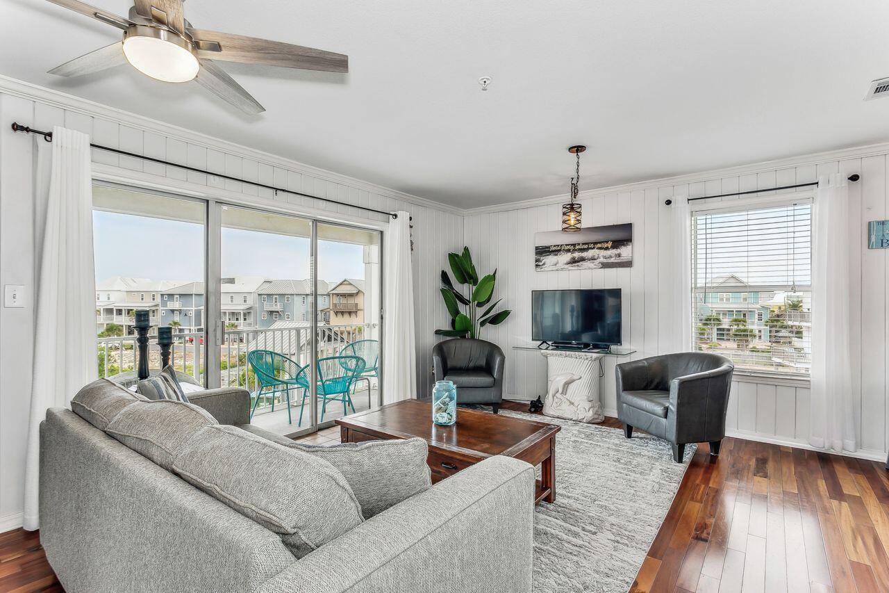 HUGE Savings! Immerse yourself in the sugar-white sands and emerald waters of the Gulf of Mexico at this stunning 3-bedroom, 2-bathroom condo. This spacious unit is your perfect beach getaway, offering stunning views and comfortable living just steps from the shore. This unit comes fully furnished and ready to go!Enjoy direct access to the beach and incredible Gulf views. Plenty of space for families and friends.Fully equipped kitchen: Prepare delicious meals to enjoy on your private balcony or patio.Situated in the heart of Navarre Beach, this condo offers convenient access to everything you need for an unforgettable vacation. Spend your days swimming, sunbathing, and exploring the coastline. Enjoy fresh seafood at nearby restaurants or visit the charming shops and boutiques