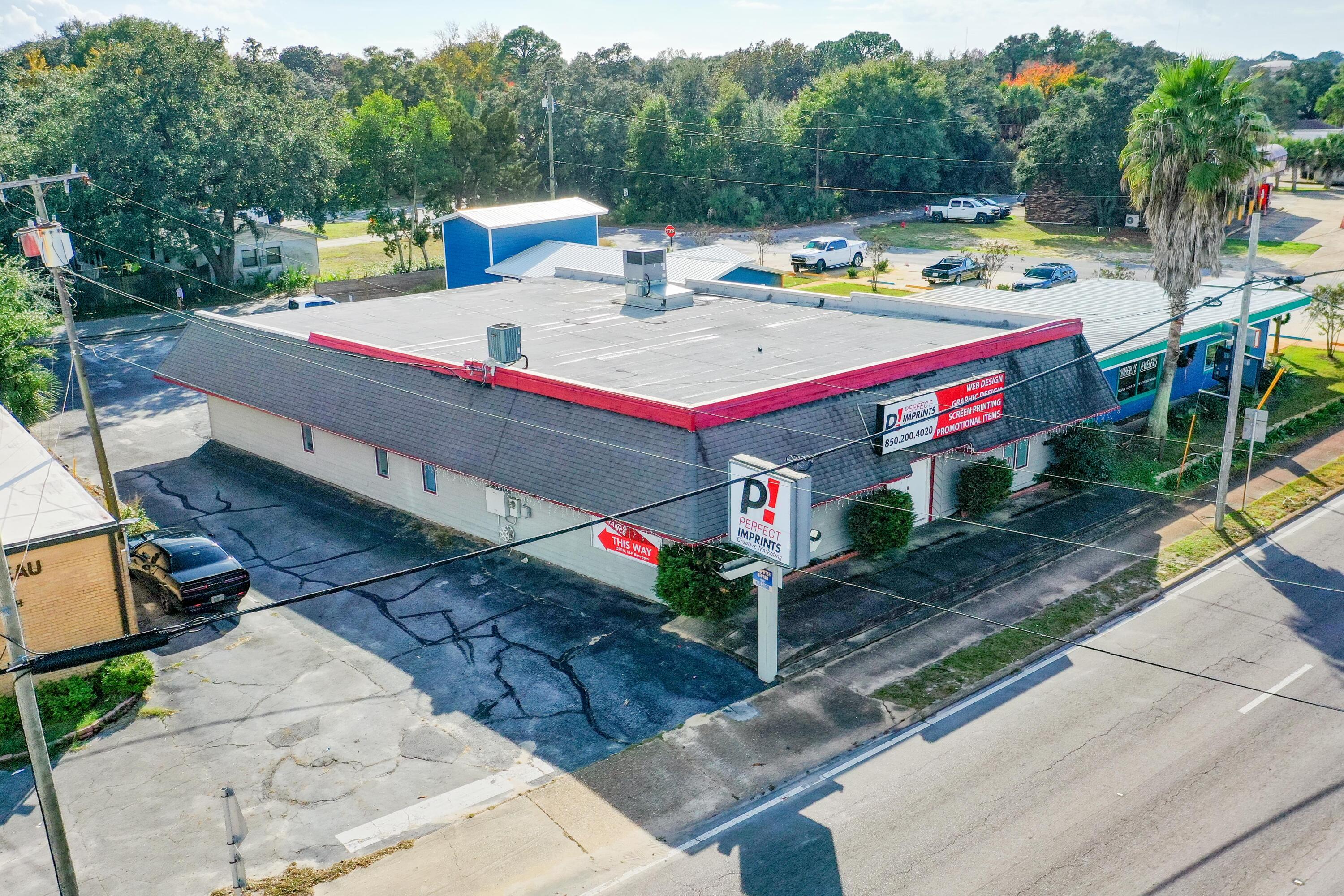 NEW LISTING! BUSINESS RELOCATING! 709 Eglin Parkway is a masonry and steel building that contains approximately 3,750 square feet of conditioned, turn-key workspace. Oriented on a prime 1/4-acre parcel, its 75' of frontage along Eglin Parkway in Ft. Walton Beach, Florida captures significant visibility from the high volume of traffic at the strategic intersection of Racetrack Road at Eglin Parkway. The building offers rear-load parking capacity and ingress/egress via the convenience of a service road, thus exposing the building quite close to the bustling thoroughfare, exhibiting an enormous pylon sign. This is a turnkey opportunity for your business, as the seller is willing to.... negotiate on most of the furniture, fixtures, and equipment, aside from minimal exclusions. All showings require a minimum of (48)-hours of advanced notice and the listing agent(s) must accompany all showings. Please note Documents are listed under the Documents Tab. Please inquire for further details.