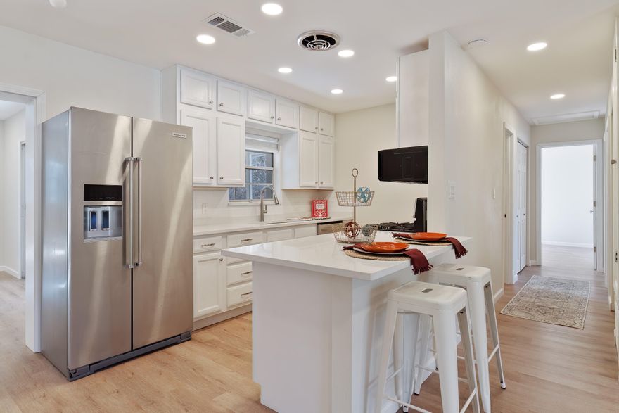 **MULTIPLE OFFERS** Due by 3:00 on 12/7/2024. Step inside this freshly updated 4-bedroom, 2-bathroom home in the heart of Fort Walton Beach and feel instantly at home. With its open floor plan and inviting design, this space is perfect for hosting family gatherings or enjoying a quiet evening in. The kitchen shines with timeless quartz countertops and stainless steel appliances, creating a space as functional as it is beautiful. Each bedroom offers cozy comfort and ample storage, while the updated bathrooms bring a touch of modern elegance. Out back, the lush yard invites you to unwind, grill out, or gather under the stars. Located just minutes from the beach and downtown, this home combines charm, style, and location. Schedule a tour today--your dream home is waiting!