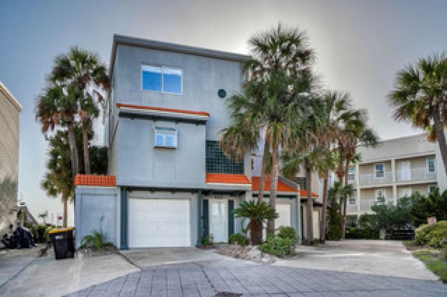 Do you love to wake up watching the dolphins play and wind down watching the beautiful sunset over the gulf? If so, this is the place for you! This townhome is located on the beautiful beaches of Holiday Isle, with beautiful views of the harbor pass. With a master on the first floor and another on the third, it is ideal for extended family to spend time together but not be in each other's way. The home is completely renovated inside and will make the perfect place for a primary, second home or rental.