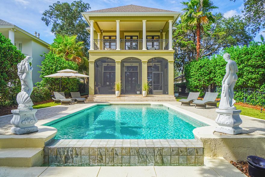 MULTIPLE OFFERS RECEIVED!  HIGHEST AND BEST DUE THURSDAY, JANUARY 20TH @12PM..  Joe's Bayou in Destin. This stunning bayou home has panoramic water views with Bay and Gulf access. Includes a boat lift and deep water boat slip. An extremely private drive leads to the detached garage and 1000 foot carriage house. The main home is located directly behind, separated by a courtyard and covered walkway. Designed by Savoie architects to impress: twelve foot cypress ceilings in the kitchen and dining room, crown molding and ten inch baseboards through out the entire home. Charming mahogany exterior French doors throughout, with eight foot solid wood interior doors. Come see the custom closet. Master bath includes travertine floors, claw foot bath-tub and doorless walk in shower. laundry room is conveniently located on the second floor. The winding wood and iron staircase is custom built. The master balcony and downstairs porch are twelve feet deep with travertine, perfect for outdoor living and dining, or simply watching the sunrise. The views from the back of the home look across a zero edge pool, seamlessly overlooking the water. This spectacular home also features a detached two car garage and must see movie theater with (optional ) equipment.