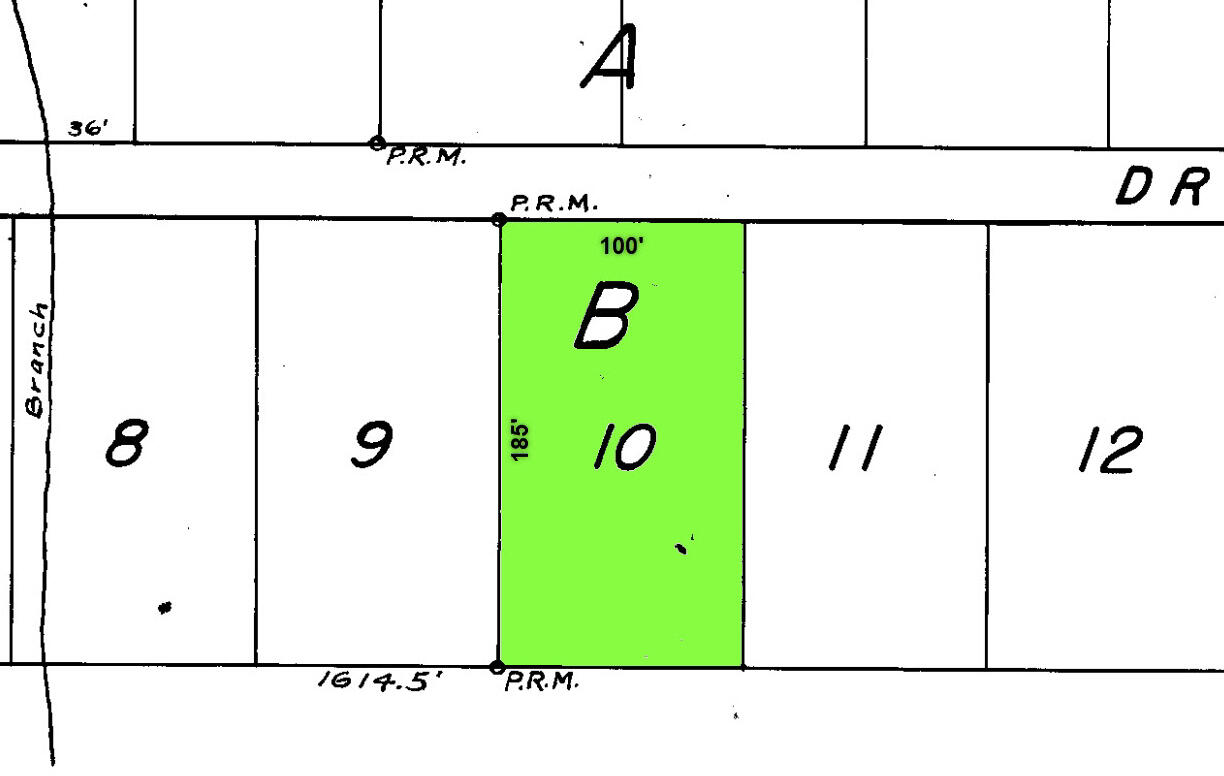 Marsh's Subdivision - Land