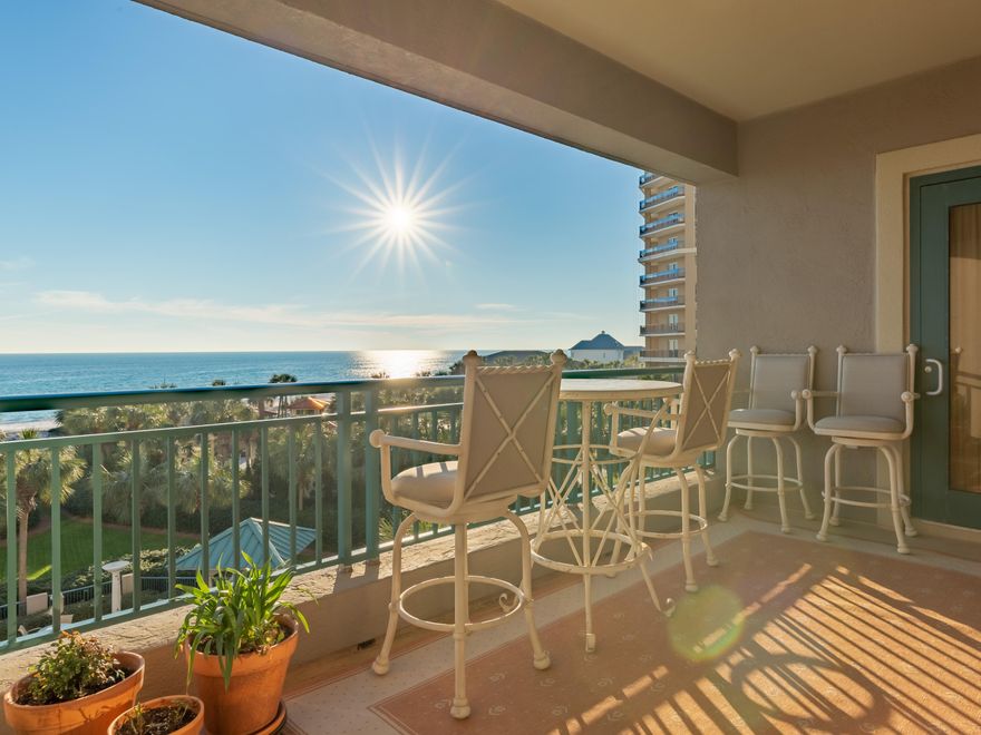 Seldom do 4 bedrooms become available on the beachfront in Sandestin or anywhere on the gulf front, so this listing is very special.The living room and dining room have all glass facing the Gulf, as well as the kitchen. 3 of your 4 bedrooms face the gulf and 3 of the 4 bedrooms have balcony access. You will feel like you are on the beach as soon as you step into this beautiful home.Your kitchen has all luxury stainless appliances and granite counter tops. Cooking and looking out at the beautiful Gulf of Mexico will make every day an experience to remember.Hardwood floors are in all the main living areas and carpets in the bedrooms.Southwinds is a non rental building so you will enjoy the privacy that provides. Please call for an appointment to view this amazing home.