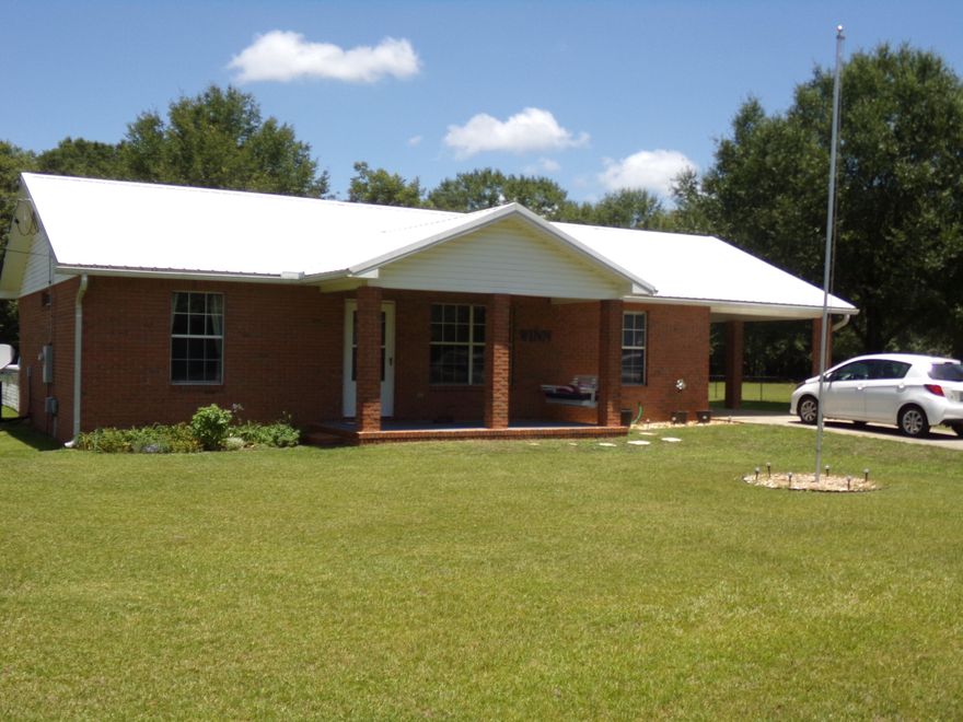 This home is immaculate. Country home on 2 acres of land with yard maintenance included. Carpet in bedrooms and laminate flooring throughout the dining, living room and kitchen areas. Comes with electric stove, refrigerator and also the washer/dryer. (Washer and dryer work great now, but they will be ''as is'' with no repairs if you decide you want them to remain). Walk out back to a screened in patio overlooking the large lot. Plenty of storage spaces...two metal sheds will remain out back for storing lawn equipment, etc... Application fee is $35.00 per adult, pet fee $250 per pet (maximum of 2 approved pets).
Rental Requirements: Income must be 3 times the rent amount. No Evictions, No landlord collections, no utility collections, no aggressive breed dogs.