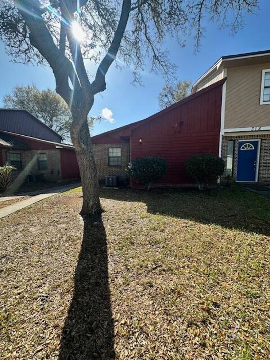 AVAIL: 4/29. FLEXIBLE S/D = TO 1 MO. RENT CAN BE MADE IN 2 MO. INSTALLMENTS IF QUALIFIED. PETS ALLOWED UPON OWNER'S APPROVAL & W/ A NON-REFUNDABLE PET FEE. Nicecentrally located single story townhome. Close & convenient to EVERYTHING- schools, shopping, restaurants & between both bases! PRIVACY FENCED BACKYARD! Relax/entertain on the open back patio. Yard building in the backyard for your extra stuff. Kitchen has all the appliances in place plus a large walk in pantry. Inside utility area off the kitchen. All electric! Master bedroom has a walk in closet. Brand new carpet coming soon. Welcome home!