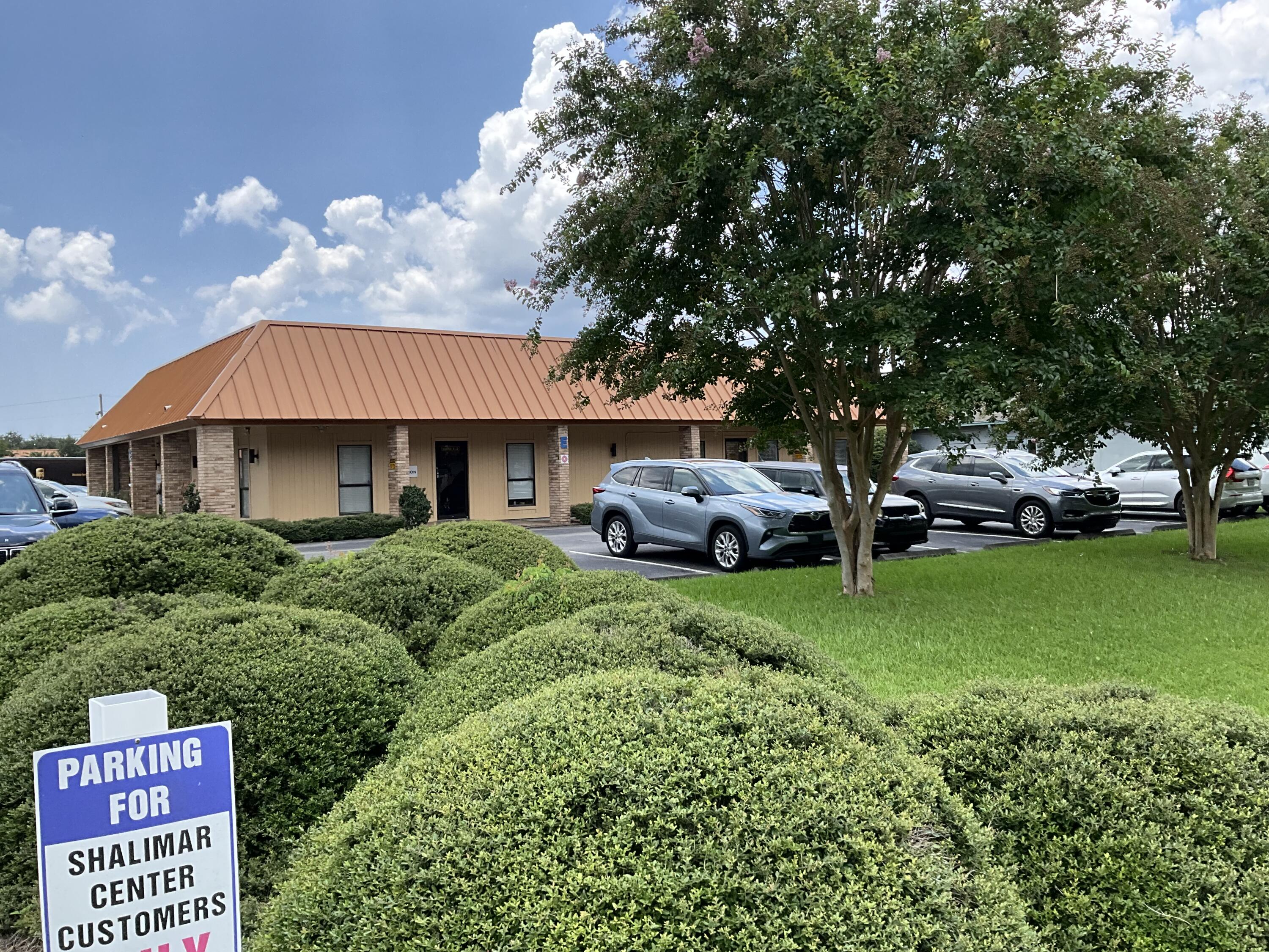 Fantastic opportunity to own 2 units in the Shalimar Center. Currently occupied by a long term tenant so you can receive immediate income. 2 conference rooms 2 kitchenettes, 4 restrooms (ADA also), 9 offices, upgraded flooring, crown molding, 2 front entrances, 1 back entrance there is also a lockout feature to separate the units. These do not come on the market very often. Ample parking with designated ADA spot. Dont miss this opportunity!