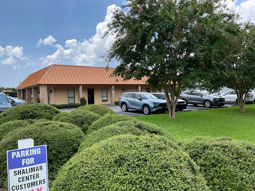 Fantastic opportunity to own 2 units in the Shalimar Center. Currently occupied by a long term tenant so you can receive immediate income. 2 conference rooms 2 kitchenettes, 4 restrooms (ADA also), 9 offices, upgraded flooring, crown molding, 2 front entrances, 1 back entrance there is also a lockout feature to separate the units. These do not come on the market very often. Ample parking with designated ADA spot. Dont miss this opportunity!