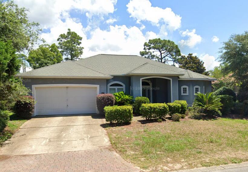 CHARDONNAY ESTATES GEM - A+ SCHOOLS, EASY ACCESS TO DESTIN & EGLIN AFB! Tucked in a quiet, low-HOA neighborhood with top-rated schools, this beautifully maintained 3 BEDROOM / 2.5 BATHROOM home offers the perfect blend of comfort and convenience--just 15 MILES Eglin AFB and 10 MILES TO DESTIN via the Mid-Bay Bridge. Soaring 12' ceilings in the living room and den create an open, airy feel, while the SPLIT FLOOR PLAN includes a spacious master suite with a relaxing jacuzzi tub. The granite kitchen counters with stainless appliances flows into a cozy den with a gas fireplace, and the SCREENED-IN PATIO is the perfect spot to unwind year-round. Roof 2015, HVAC & WH 2018. Walk to the Choctawhatchee Bay for fishing, sunsets, or beach time. Don't wait--schedule your private showing today!