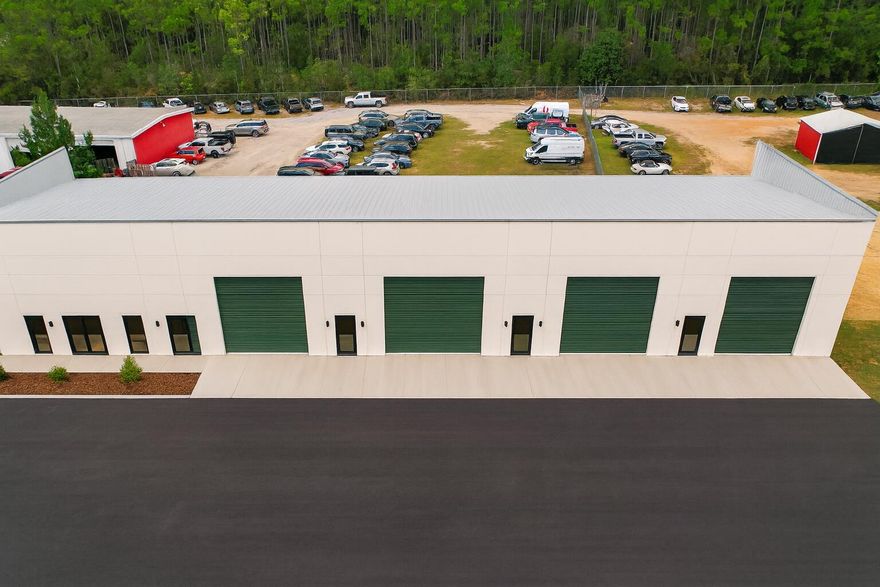 Finally - New commercial space is coming to Freeport, FL! Roberts Business Park is a newly constructed office/warehouse development fronting 331 Business, offering excellent access and visibility in the heart of Freeport's growing commercial corridor. With five buildings totaling 37,500 SF, this Class A business park will be available for occupancy in Q1 2026 and will feature flexible unit sizes ranging from 1,500 SF to 7,500 SF and is designed to accommodate a wide range of business needs with 16-foot eave heights, 14-foot overhead doors, and customizable interior build-out options. Roberts Business Park provides a modern, professional setting for businesses seeking a strategic location in Walton County, positioned within minutes of US-331, I-10, and the South Walton/30A area!