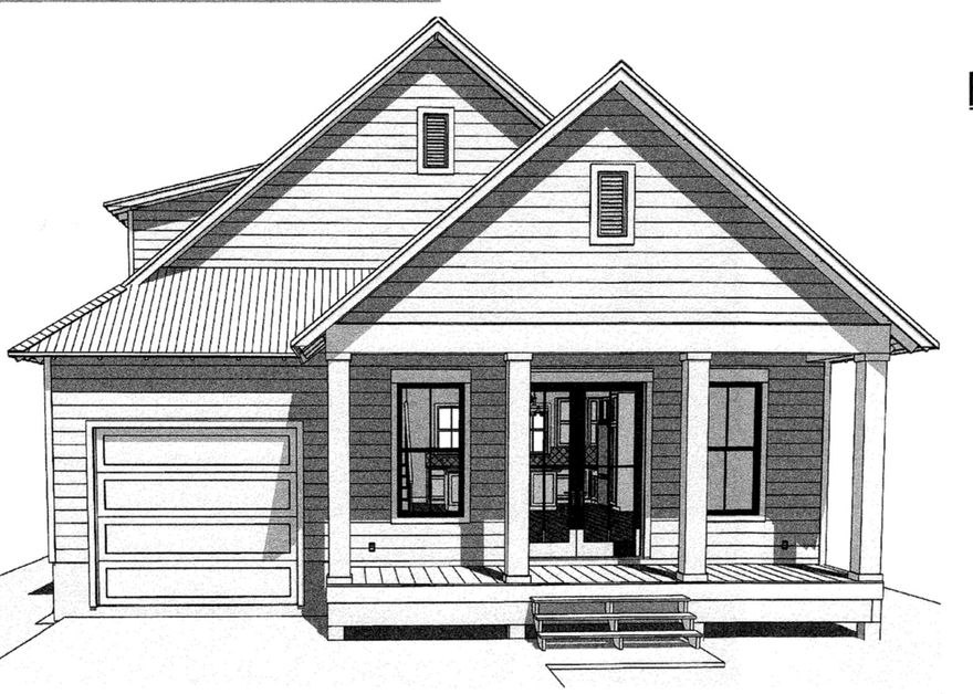 New Construction!! This Florida cottage boasts luxury vinyl plank flooring, stainless steel appliances, shaker style cabinetry , quartz countertops and a wonderful master bedroom and bath on the main level.  Surrounded by outdoor porches this home with an outdoor grill area is an entertainers dream. Just a short walk from Bay access or minutes by car to the beautiful beaches of South Walton this home is ideally located in the growing area of Point Washington home to primarily full time residents who live, work and play on 30A!