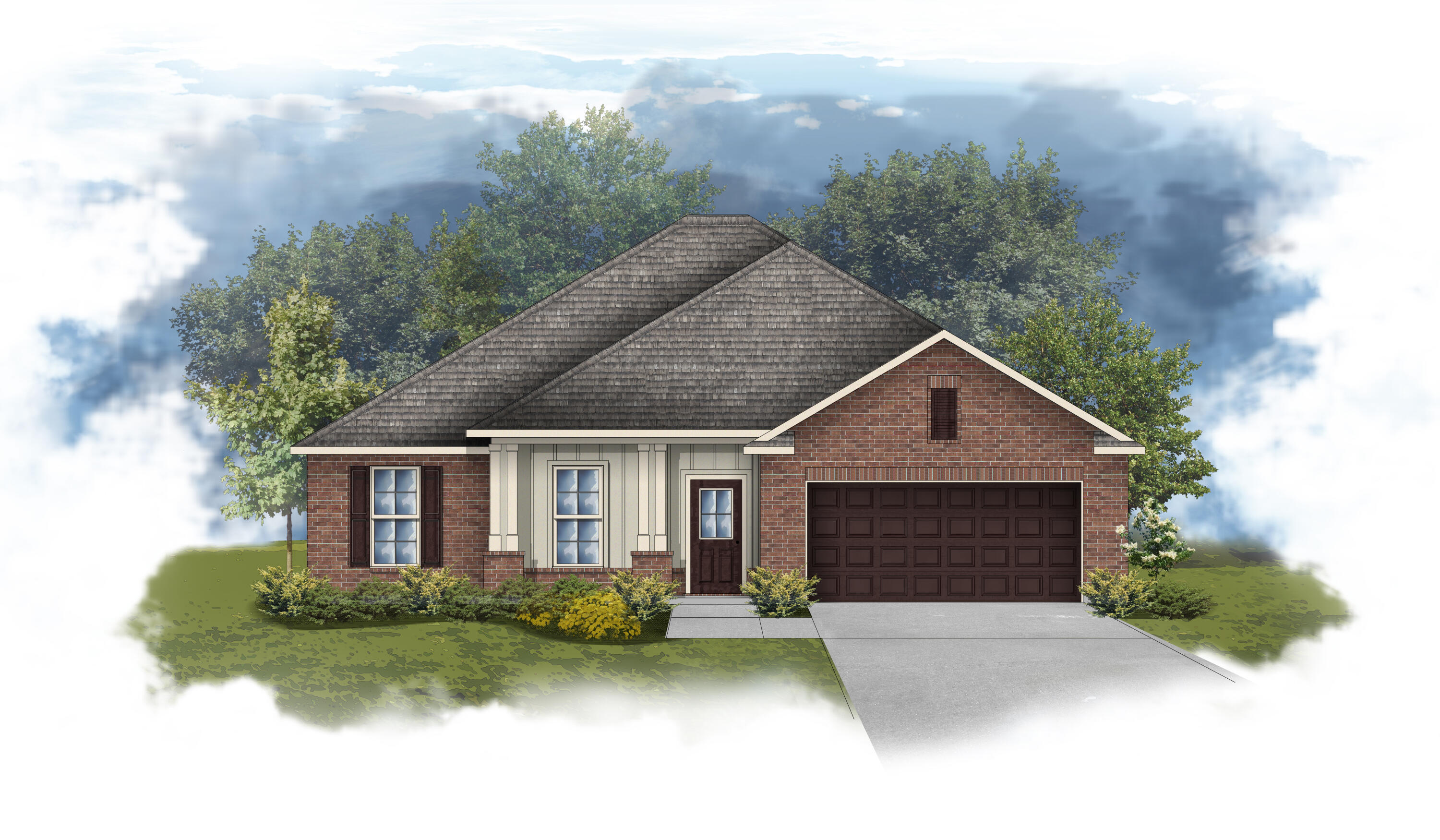 The RODESSA IV G in Natureview community offers a 4 bedroom, 2 bathroom open design. Upgrades added (list attached). Special Features: double vanity, garden tub, separate custom tiled shower, and walk-in closet in master bath, double vanity in 2nd bath, kitchen island, walk-in pantry, covered porches, undermount sinks, custom kitchen backsplash, crown molding, ceiling fan in living and master, smart connect WIFI thermostat, smoke and carbon monoxide detectors, landscaping, architectural 30-year shingles, flood lights, and more!Energy Efficient Features: water heater, electric kitchen appliance package, vinyl low E windows, and more! Energy Star Partner.