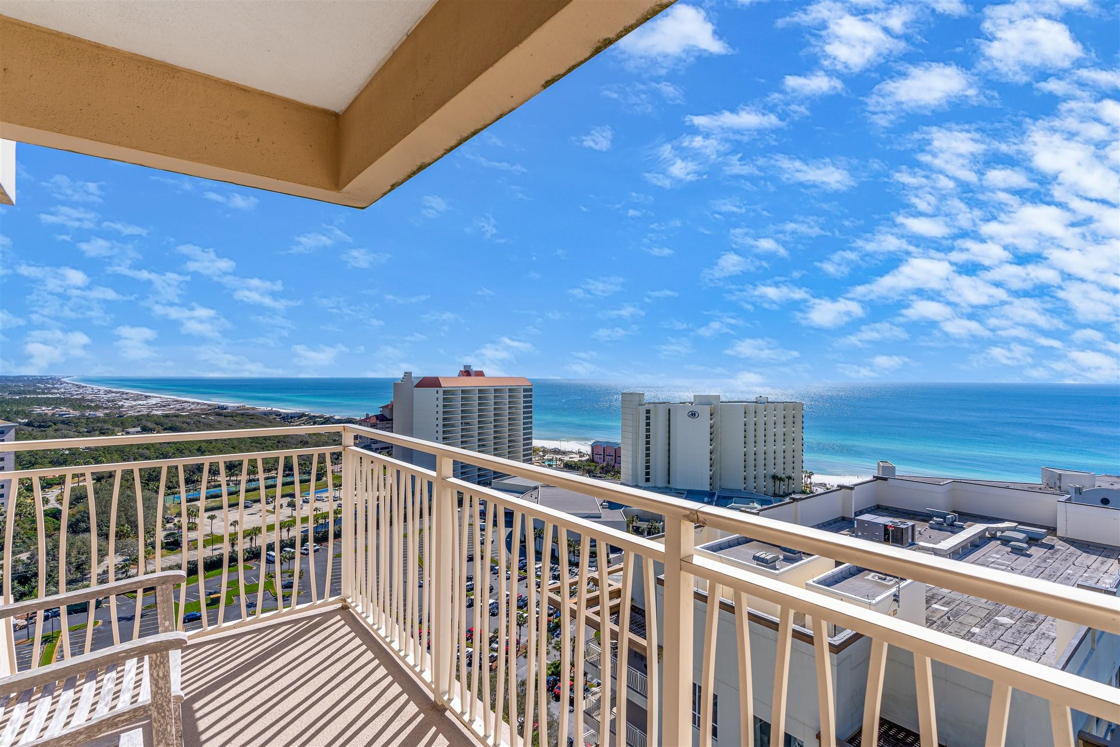 WOW!!! RARE 3 BEDROOM SOUTHEAST CORNER CONDO IN LUAU 1 TOWER AT SANDESTIN GOLF AND BEACH RESORT!!! This 18th floor Condo HAS BEEN TOTALLY RENOVATED with New Floors, Kitchen, Window Treatments, Furniture and Paint. Condo also has a Large Wrap Around Balcony with SPECTACULAR FOREVER VIEWS DOWN THE 30 A COASTLINE AND TO THE GULF. Condo is a RENTAL MACHINE WITH INCREDIBLE RENTAL INCOME. THIS CONDO IS A GREAT INVESTMENT PROPERTY. Whether your are renting or using this property as a second home, you can enjoy all of the amenities that Sandestin has to offer such as 4 golf courses, a 98 slip marina, restaurants, tennis courts, beach and more.