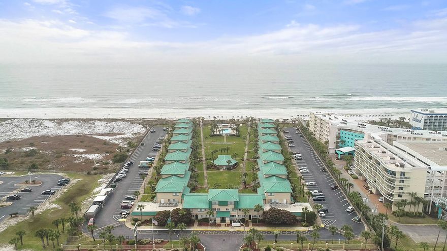 Seaspray condos are one of the most sought after locations on Okaloosa Island with absolutely breathtaking views! This Gulf front complex is steps away from the white sandy beaches and is the perfect beach getaway.This unit has a spacious first floor, with the living room that overlooks the balcony, dining area and a kitchen with a breakfast bar. The balcony is the perfect size for outdoor furniture to enjoy your morning coffee with the sea breeze. The guest and master bedrooms are located on the 2nd level, both with separate bathrooms. Condo comes furnished. Don't miss out on your opportunity to live in this one of a kind condo, where you can make memories by the beach.