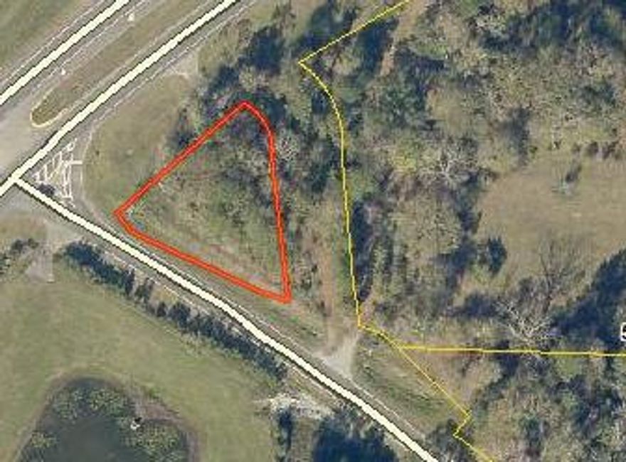 Corner lot. Good location.