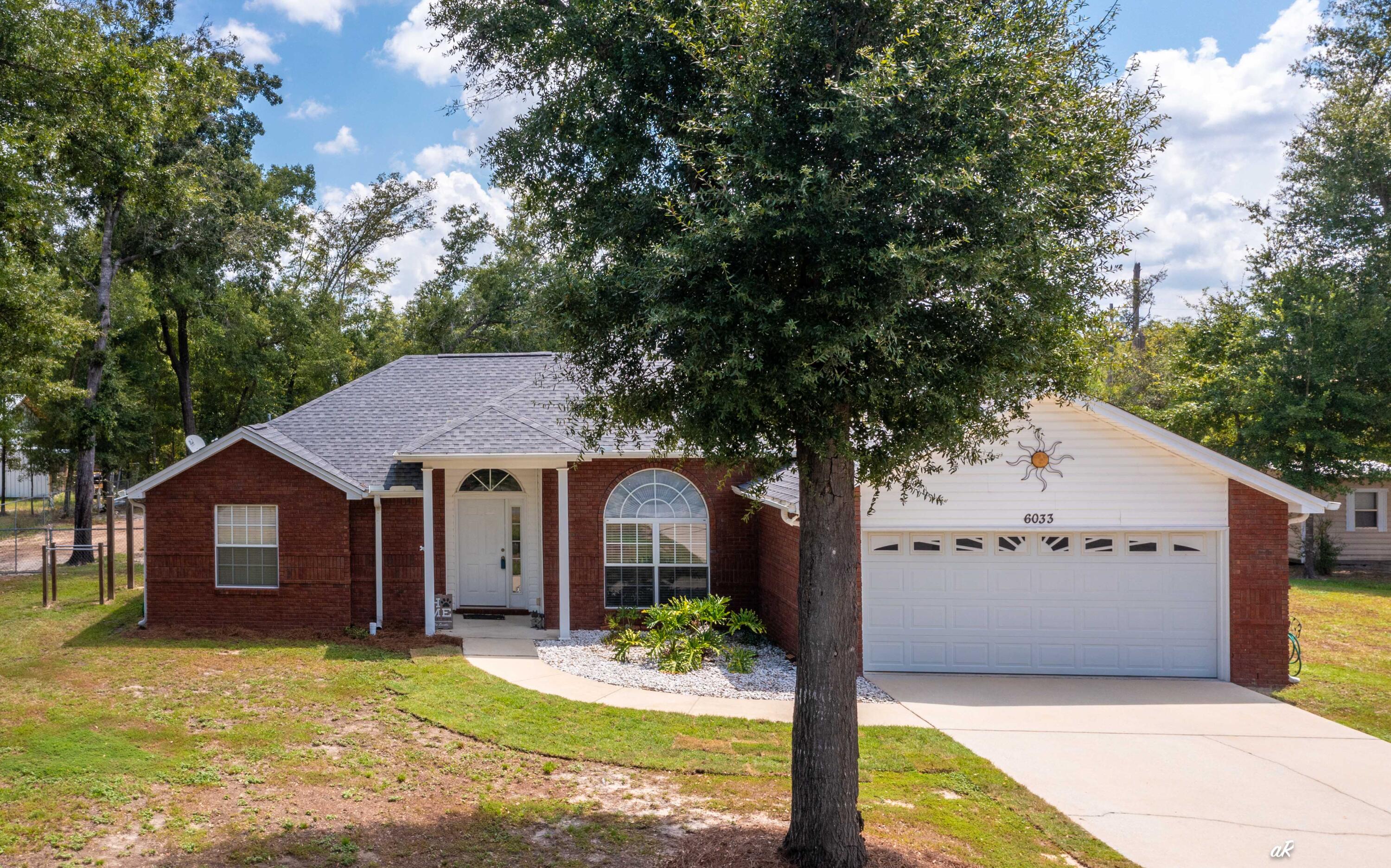 Beautiful brick home sitting on half an acre of land. With 3 bedrooms and 2 full baths, this 1,881 sq/ft property has plenty of room for a growing family or first time home buyer. The property is well maintained and the owners are non-smokers. Kitchen has stainless steel appliances and backsplash. Family room has a brick electric fireplace. New roof in 2019. Fenced backyard, storage building, screened porch, raised garden beds, and culligan water treatment system. Home is a short car or bike ride from Cherokee Landing boat ramp and David W Hutchison Park offering a playground and picnic area. Home is vacant and easy to show. Buyer should verify all measurements if deemed important. Seller willing to negotiate paint & carpet allowance.