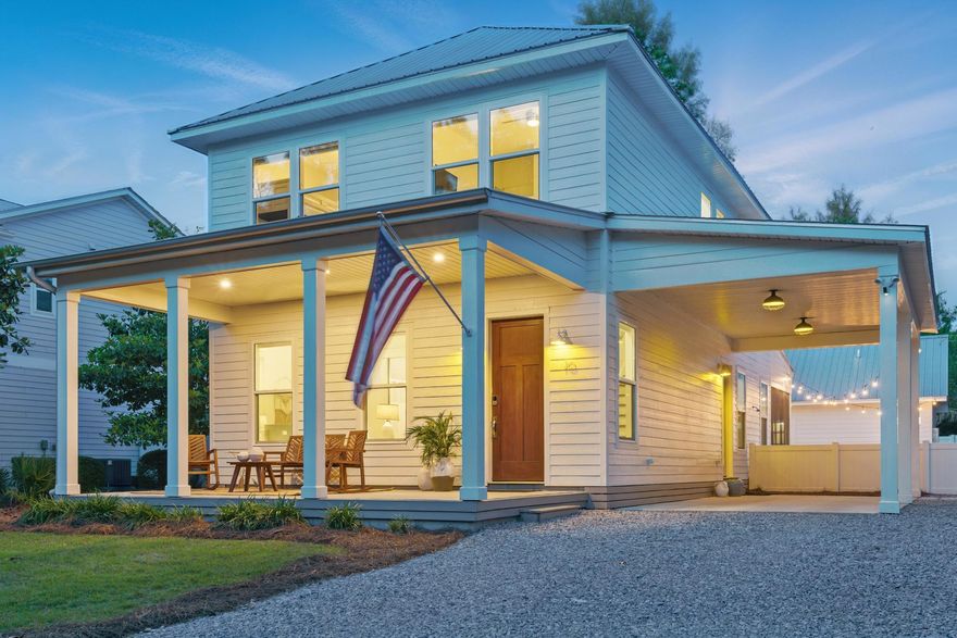 6, 12 or 18+ month lease available. Professionally styled and fully furnished, this 5-bedroom Seagrove Beach home offers unmatched flexibility and charm just a short walk from the Gulf. Located south of 30A, you're minutes from Walton Dunes and Sugar Dunes beach access, Eastern Lake, and some of 30A's best local spots. Includes a private detached carriage house with full kitchen, bath, and laundry -- perfect for guests, a home office, or multi-gen living.Expansive open-concept kitchen, dining, and living area opens to a screened porch and shaded, fully fenced backyard. Downstairs king suite, upstairs king primary, bunk room, queen Murphy, and more. This is true coastal living in one of the most walkable, livable pockets on 30A. This 5-bedroom, fully furnished home is located south of 30A in the heart of Seagrove Beach and offers rare flexibility for long-term tenants looking for quality, location, and comfort. Thoughtfully styled with a warm, organic aesthetic, the home is designed to feel relaxed yet elevated  perfect for daily living and hosting.

The main house features four bedrooms total. Downstairs includes a king guest suite with full bath. Upstairs, you'll find a beautiful king primary suite, a bunk room with twin-over-full setup, and a fourth bedroom with a queen Murphy bed. The detached carriage house adds a private fifth bedroom in a 400 sq ft space with full kitchen, bath, and laundry  ideal for guests, a live-in nanny, work-from-home setup, or private studio.

Enjoy indoor-outdoor living with an expansive kitchen, dining, and living area flowing out to a screened porch and a large, fully fenced backyard with mature shade trees. The neighborhood is quiet and walkable, with public beach access just 10 minutes away at Walton Dunes or Sugar Dunes  both leading to beautiful stretches of Gulf shoreline. You can walk down the beach to scenic Eastern Lake or Deer Lake State Park. A public parking lot at Walton Dunes adds convenience for visitors or drop-off days.

Nearby favorites include Old Florida Fish House, Buddy's Seafood, and the shops and dining at Greenway Station just 5 minutes away. Seaside and WaterColor are a quick drive or ride for events and additional amenities, while the property itself remains tucked away in a peaceful residential enclave.

This home is ideal for those seeking a long-term lease in a location that delivers both beauty and everyday functionality. Pets considered on a case-by-case basis.