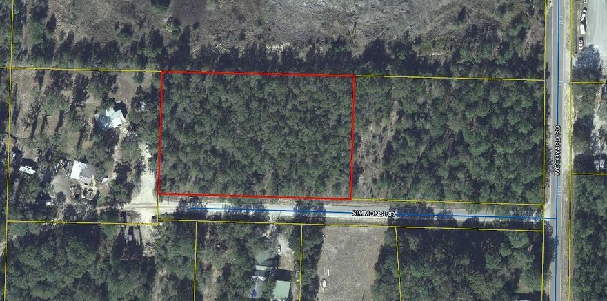 BUILD YOUR DREAM HOME! 2 wooded acres ready for you to build your new home or bring your mobile home. Only about 40 minutes to the beautiful beaches of South Walton. Call me for a showing today!