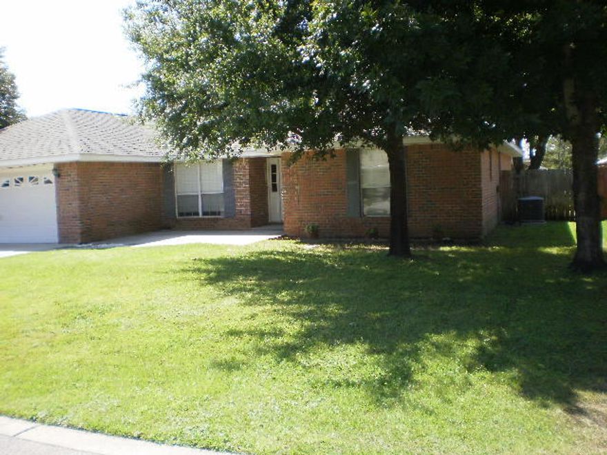 Charming 4 bedroom home with 3 full baths. In excellent & spottless condition. Good sized fenced back yard. Formal dining room, eat-in kitchen and a Great Room. Master Suite is separate from the additional bedrooms. Interior laundry. Mack Bayou Pointe subdivision has a community pool. This is a great home in a great neighborhood. An HMS Home Warranty is already in place and will be extended for a full year for the new owner.