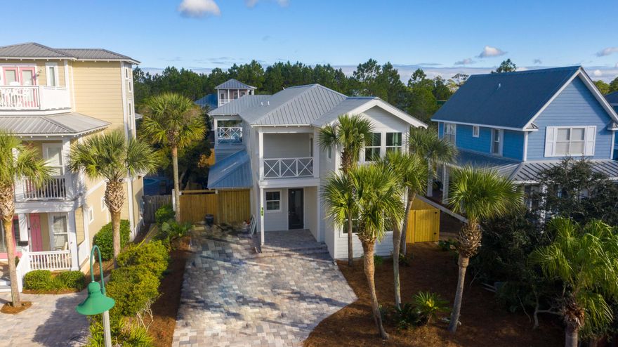 Perfect for Investors, second home, or full time living.  This is your dream beach house in the heart of Seagrove. Less than five minute walk to the beach, restaurants, and shopping. This newly renovated home from the frame up has it all., to exceed your expectations. Living area and kitchen is open floor plan to host any type of gathering for vacation or family get togethers. This property has a large living area with 6 bunks,, kitchenette, and TV and would be perfect for a private family on vacation. Master on first and second floor. Upstairs master has a sauna.  The 2nd floor back of  the house has a huge magnificent  entertainment deck the width of the house. This is under a  cathedral ceiling with fans, flat screen tv, sink, cooler, and ice maker for those football games and