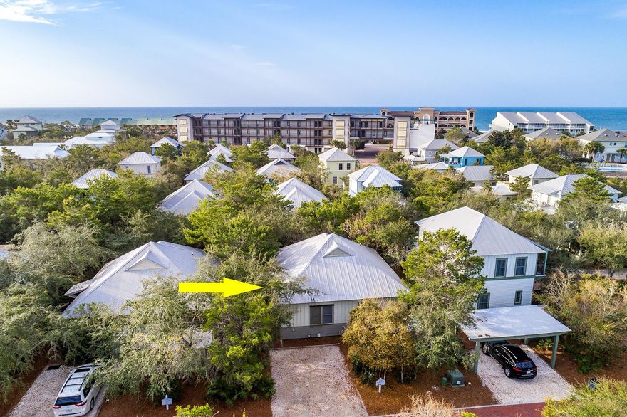 This beautiful 3 bed 3 bath home is located Magnolia Cottages By The Sea, a unique small community nestled among native oaks, sand pines and magnolias. is conveniently located within walking distance to Rosemary Beach and bike ride to Alys Beach. Also itsonly a short stroll accross the street to the private beach access, this home is located in a beautiful community with a large community pool, and near lots of amenieties of scenic 30-A with still plenty of privacy. This home would be great for a family or a investor looking to rent. This home sleeps 8 comfortably. Call for your private showing today!