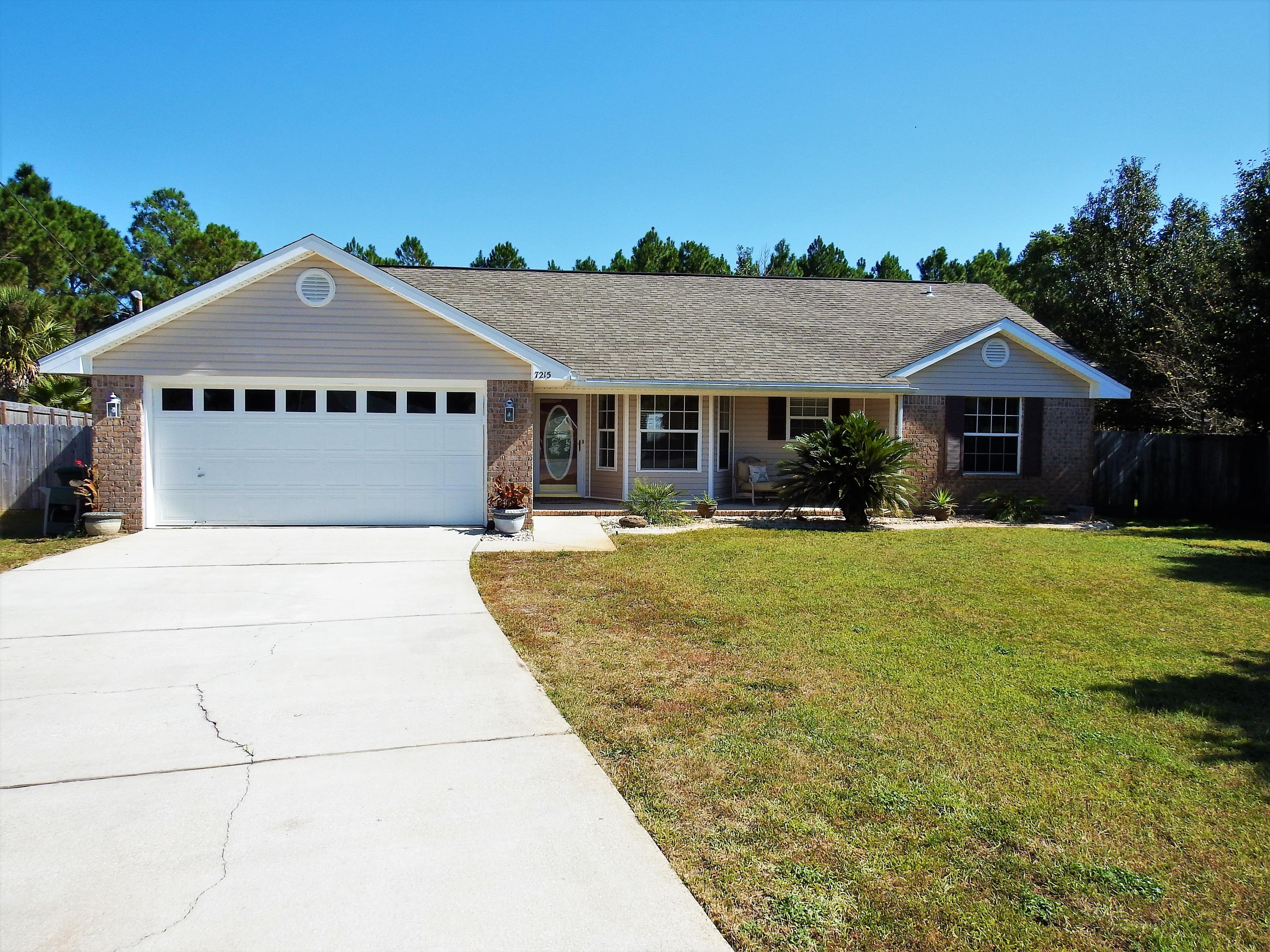 The home you've been waiting for is here! Situated on a HUGE lot, this immaculate, well-maintained 3 BR/2 BA, pool home, is located at the end of a quiet cul de sac, & features an open concept with split floor plan! New faux wood tile has been placed in the kitchen, dining & laundry rooms, as well as the Master Bathroom. Home is wired for surround sound; ALL kitchen appliances convey, as well as the washer & dryer, & all patio furniture! Termite bond currently in place with Premier Pest Control & is transferable to new owner. Large 16x16, 2 level, shed is wired with electricity (conveys in as-is condition). You're not going to want to miss the opportunity to see this home for youself! Call today to schedule your own personal tour and be in your new home just in time for the holidays!
