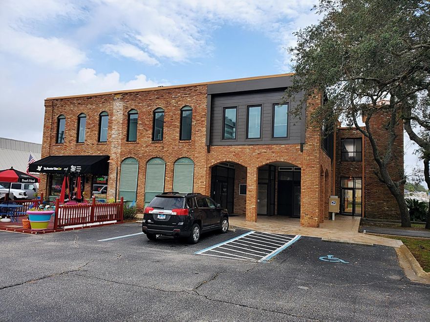 A rare investment opportunity to acquire the first floor of a landmark building in the heart of Destin on Harbor Blvd., the Mae Center Building. The first floor of this recently renovated stately building is comprised of three separate spaces, an 1880sf restaurant space that is leased to the popular lunch/brunch restaurant The Breakfast Table, a 550sf space leased to Affinity Therapy, and an available to lease 3024sf space that was a prior dental office and is an excellent medical office suite. Whether the existing available space is owner occupied or leased out, it becomes an outstanding income producing property for the prospective investor. Daily traffic is 43,000 vehicles per day along Harbor Boulevard. All data to be verified by prospective buyer.