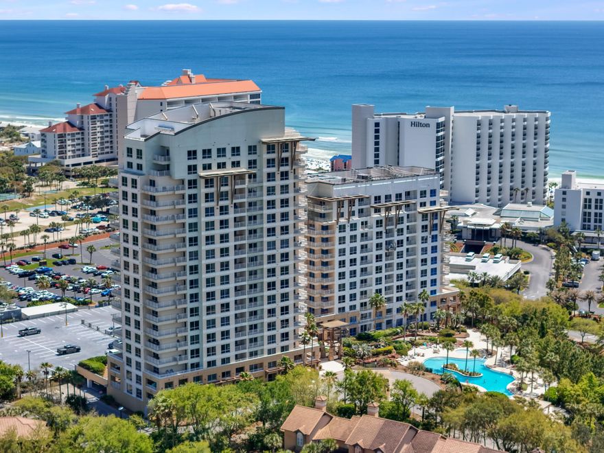 Experience the best of coastal resort living with this beautifully updated 14th-floor studio in Luau I at Sandestin Golf and Beach Resort--offering sweeping views of the Gulf of Mexico, Choctawhatchee Bay, tranquil lake, and lush golf course. Located in the heart of Miramar Beach, this turnkey condo is fully furnished and ready to generate rental income or become your personal beachside retreat.Thoughtfully designed to maximize space and comfort, this light-filled studio features a king-size bed, sleeper sofa, and a full bathroom--easily accommodating up to four guests. The kitchenette is equipped with a compact refrigerator, microwave, and coffee maker, making it perfect for short-term vacation rentals or weekend getaways. Step out onto the private balcony to soak in morning sunrises or unwind with sunset views overlooking the Gulf.
Luau I delivers incredible amenities that guests and owners love, including private deeded beach access, a lagoon-style pool with waterfall and hot tub, seasonal tiki bar, kids splash zone, grilling area, rooftop sunset deck, and a well-equipped fitness center.
As a Sandestin property owner, you'll gain access to an unmatched resort lifestyle: four championship golf courses, a world-class tennis and pickleball center, multiple pools, a 123-slip marina, spa and fitness center, miles of white sand beaches, and the vibrant Village of Baytowne Wharf with shopping, dining, and family-friendly entertainment. Grand Boulevard is just a golf cart ride away and offers even more upscale shops and restaurants.
This Gulf-view condo in Miramar Beach is a standout opportunity for investors looking for strong rental performance and low maintenance, or for buyers seeking a turnkey second home in one of Florida's most desirable resort communities. Luau units are consistently popular with vacationers and provide solid ROI potential.
Don't miss your chance to own in Sandestinschedule your private showing today and start living the beach resort lifestyle you've been dreaming of.