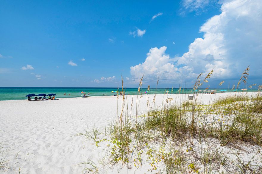 Rare Custom built Beachfront House priced to sell quick! The best of the West end of Panama City Beach and is a Short Term Rental Goldmine! This spacious and stunning custom built beach home features both modern amenities and architectural character in a fantastic location. Everywhere you look, you'll find panoramic views of the water, multiple oversized balconies and endless summer days.  35 feet of privately owned beach sits at you fingertips and will have your family, friends and guests coming back year after year. This stunning 5 bedroom, 4 bath home boasts an open-style floor plan with a large kitchen and living space. The Gulf Front master bedroom is complete with a king bed, private bathroom, a sitting area with two couches, and private balcony access. Do NOT let this one slip by!