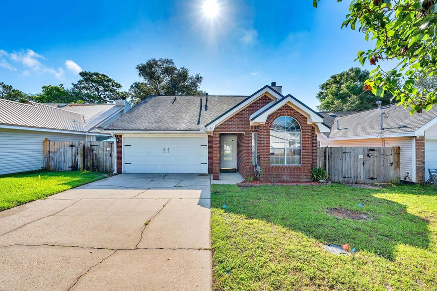 Come take a look this charming 3 bedroom, 2 bathroom home located in Shalimar. This cozy house features modern LVP flooring throughout, providing a sleek and low-maintenance living space. Enjoy the privacy of the fenced backyard, perfect for outdoor gatherings or simply relaxing in the sunshine. The Florida Room offers a versatile space that can be used as a home office, gym, or additional living area. With its convenient location and inviting features, this home is sure to be a perfect fit for anyone looking for a comfortable and stylish living space in Shalimar.