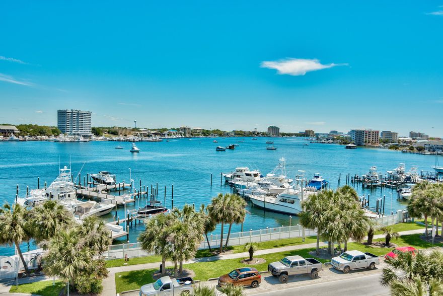 East Pass Towers II at 110 Gulf Shore Drive is one of the most sought after buildings on the Destin Harbor & East Pass. Only one of its kind the Martinique floor plan, two open & spacious living areas, one with gas fireplace, fabulous kitchen & expansive breakfast bar for the entire family. This three bedroom condo offers two en suite waterfront bedrooms and two balconies with spectacular harbor views. Other features travertine & bamboo flooring, granite counter tops and plantation shutters. Also included with the condo is a covered parking space and an extra storage space. The complex offers a heated waterfront pool & spa, beach, fitness center and a full service marina. 3 Month Minimum rental period.