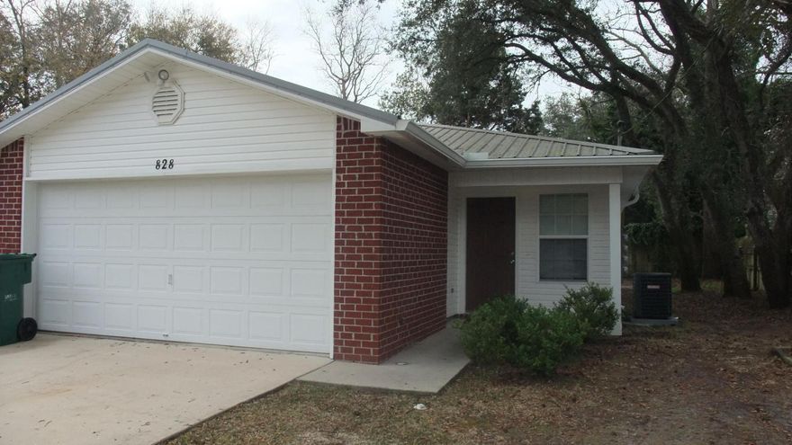 Great investment opportunity! ONE STORY townhome with a new HVAC and Hot Water Heater! TWO CAR GARAGE!!!! Low maintenance Vinyl and Insurance under $1000 per year! CLOSE to Hurlburt, 7th Group, Eglin! Close to Beaches and Shopping too! 2 car garage w/auto opener & remote. All ceramic tile floors, total electric, kitchen equipped with dishwasher, disposal, smooth top range w/self clean oven, built-in microwave, refrigerator w/icemaker. Very spacious dining area just off kitchen and a large living room. Wonderful master suite has large walk-in closet in bath, his & her vanities, tub/shower combo. Nice bright foyer, All new plumbing valves added for peace of mind. Drive into your garage or enter from the driveway through your private entry at front porch. GREAT VALUE!!!! Call Today!