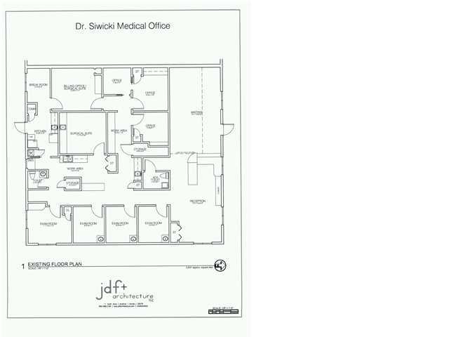 100% OWNER FINANCING. VERY NICE MEDICAL SPACE NEAR HOSPITAL, LARGE RECEPTION AREA, 2 SURGICAL SUITES, 2 PHYSICIAN OFFICES, 4 EXAM ROOMS, KITCHENETTE, BREAK ROOM, DARK ROOM, WASHER AND DRYER HOOKUP, 2 RESTROOMS, ALARM AND FIRE ALARM, ENTIRE UNIT COMPLETELY GROUNDED, 3 HVAC UNITS, MANY MANY EXTRAS MUST SEE, OWNER WILL ONLY DO OWNER FINANCING. ENTIRE OFFICE HAS BEEN FRESHLY REPAINTED.