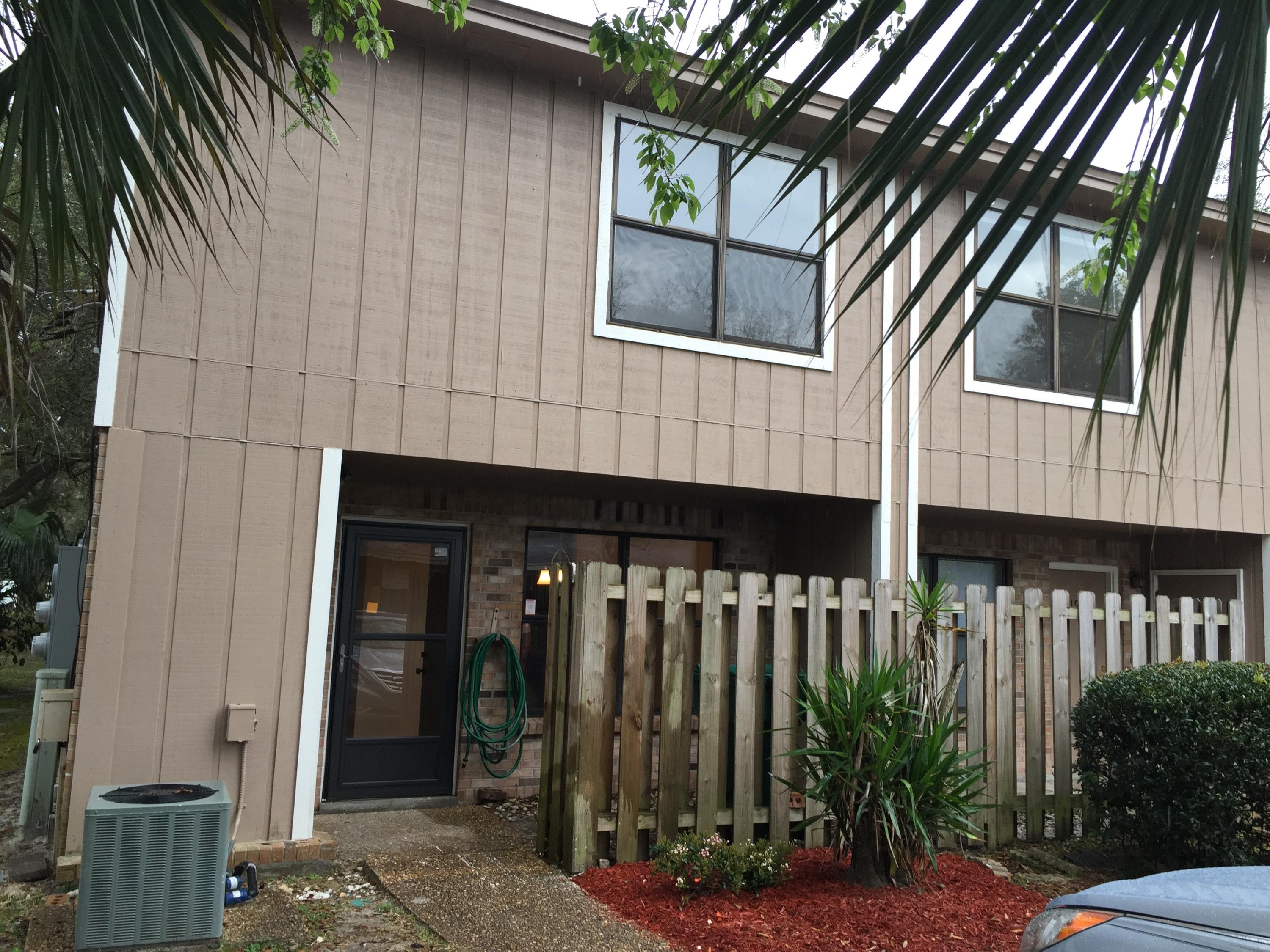 This 2 bedroom 2.5 bath townhome has been completely redone and is like new. New interior paint, carpet on stairs and both bedrooms, kitchen cabinets and counter tops, all appliances including a side by side refrigerator with icemaker, microwave/range hood combo, smooth top stove with self cleaning oven, garbage disposal. All three baths have new toilets, vanities, fixtures, flooring. The guest bath also has a new tub. HVAC was replaced about 2010 or 2011. The outside power panel is also new ($4000). This is a great floorplan for roommates as each room has a private bath (note room sizes--very generous). The guest bedroom has a walk in closet. There's also a storage closet outside and inside laundry. HOA takes care of lawn, pool and pest treatment.
