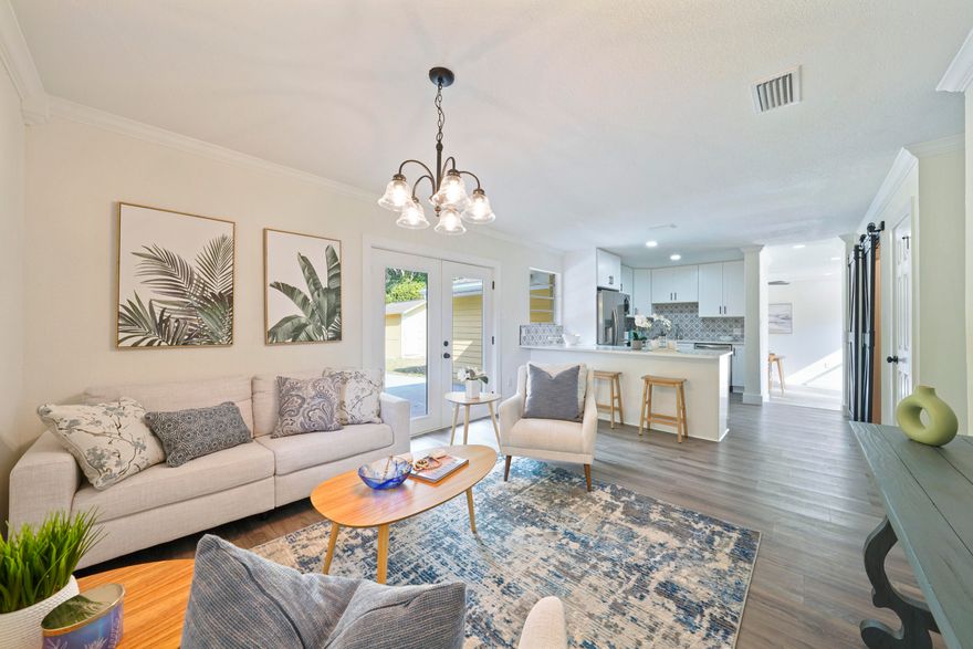 Welcome to this beautifully renovated 4BR/2BA home, perfectly located in the heart of Fort Walton Beach. Completely renovated and overflowing with charm, you'll appreciate the chic touches from the moment you step inside! New interior and exterior doors, recessed lighting, luxury vinyl plank flooring, as well as modern trim, are just a few of the upgrades you'll enjoy! The bright, open kitchen features 42-in Shaker-style cabinets, quartz countertops, new stainless steel appliances, and stylish finishes. Two primary bedroom suites, one featuring a custom, built-in desk, double closets, and side-facing French doors accessing the large backyard; the second offering an en suite bath with stylish mosaic-tile floors and a walk-in closet. The two additional bedrooms provide spacious comfort, custom closet shelving, and ceiling fans with LED lights. The 2nd bath offers a contemporary style, a large walk-in shower, vanity with quartz countertop, and matching mosaic-tile floors that compliment the kitchen backsplash and master bathroom. 

Step outside to your enormous backyard that's just waiting for you to create your own private oasis! The sizeable concrete patio has been sealed with an epoxy finish and the large storage shed allows ample storage for equipment, tools, as well as beach and/or recreational gear. There's even room for a pool!

Major system upgrades provide peace of mind and include a NEW ROOF on both the home and storage building (2025), ELECTRICAL REWIRE with new interior and exterior panels (2025), NEW HVAC SYSTEM AND DUCTWORK (2025), AND NEW HOT WATER HEATER (2025). And don't forget about the 275 Feet of NEW PRIVACY FENCING just added in November ($10,000)! 

Ideally located, you will be within walking distance to 3 city parks and have access to the best schools (Elliott Point Elementary), dining, and shopping! Less than 6-miles to Hurlburt Field, 10-miles to Eglin AFB, 3.5-miles to FWBMC, and ONLY 2-miles to the sparkling Gulf and sugar-sand beaches. Come make this home yours today!



